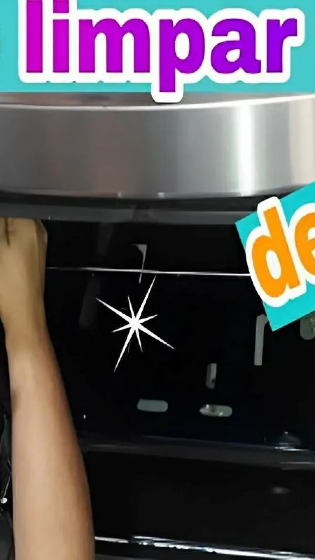 Misturinha caseira para limpar forno sem esforço usando apenas 2 ingredientes