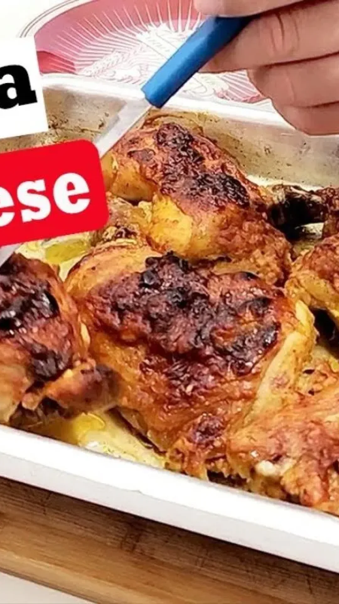 Molho especial para assar frango na maionese, para deixar a coxa e sobrecoxa douradinhas e  macias