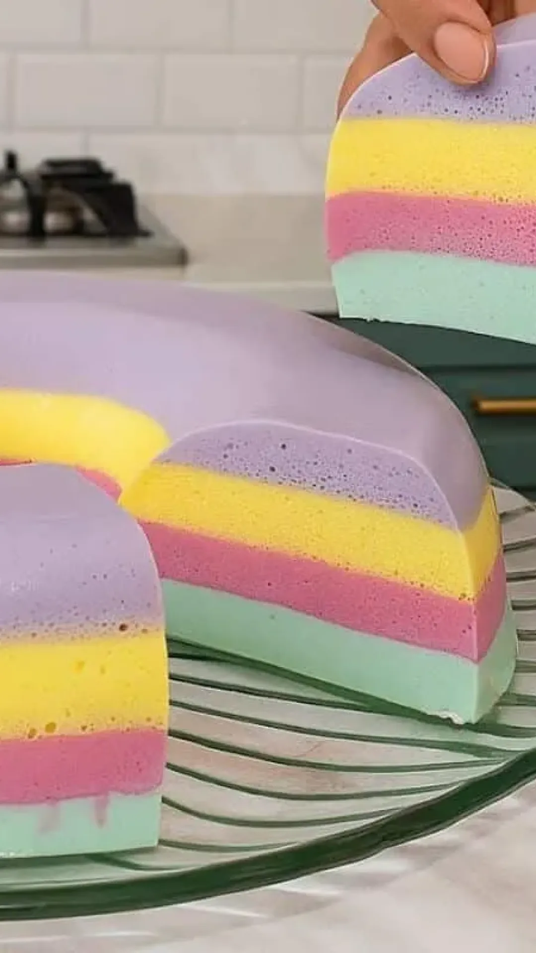 Mousse colorido: melhor mousse feito com gelatina, sobremesa fácil para a festa