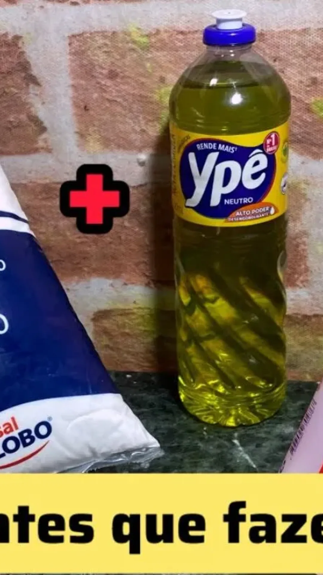 Multiuso caseiro poderoso com sal detergente e álcool para limpeza completa da casa