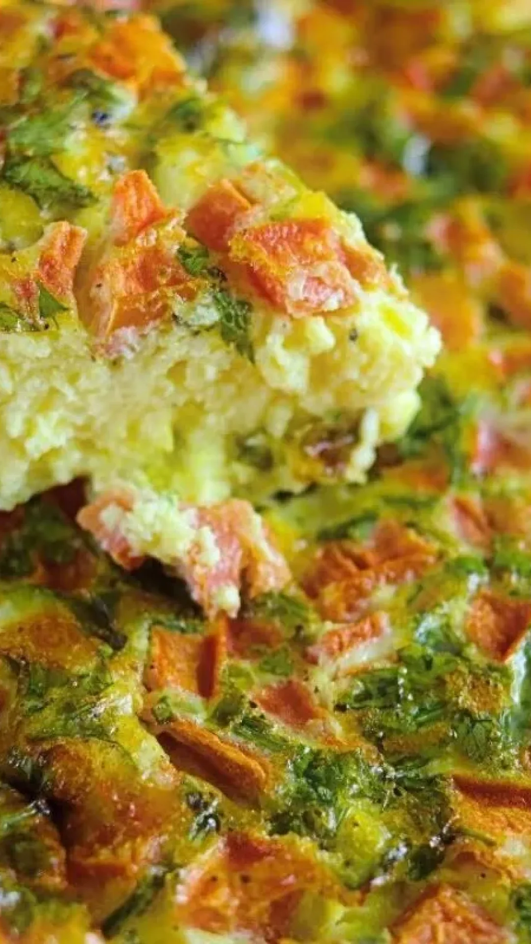 Omelete de forno completo e muito saboroso: serve muito bem qualquer refeição do seu dia