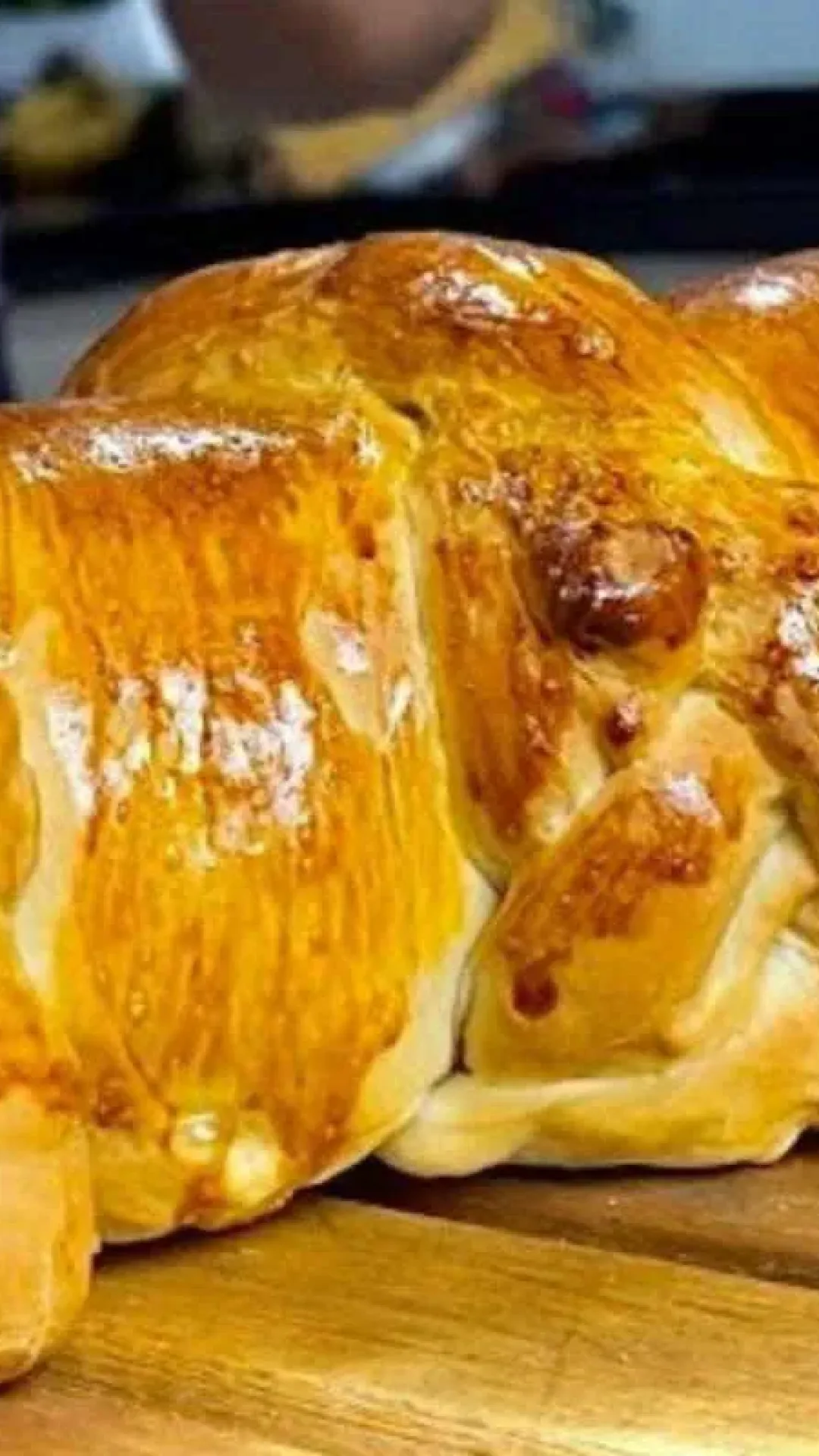 Pão caseiro de 1 ovo só delicioso para servir no café da manhã de dia das mães