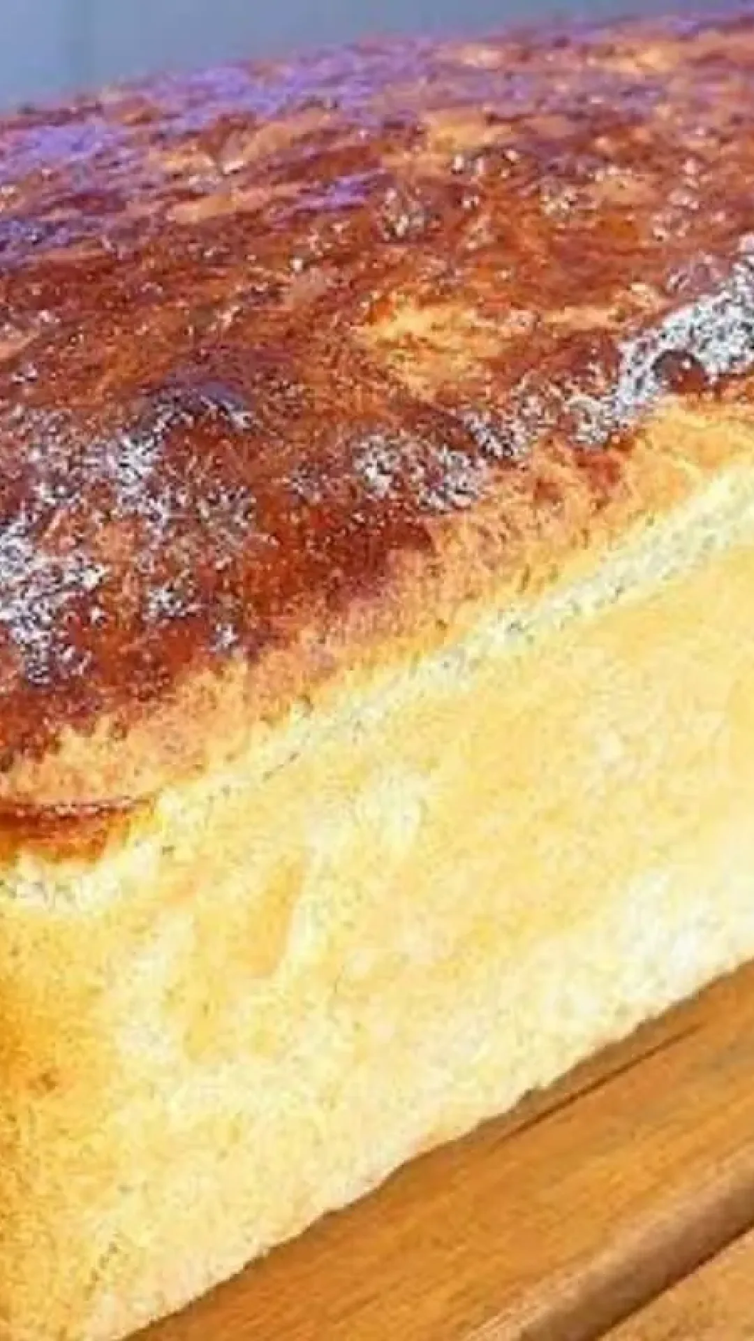 Pão caseiro econômico que fica pronto rapidinho para o lanche da tarde