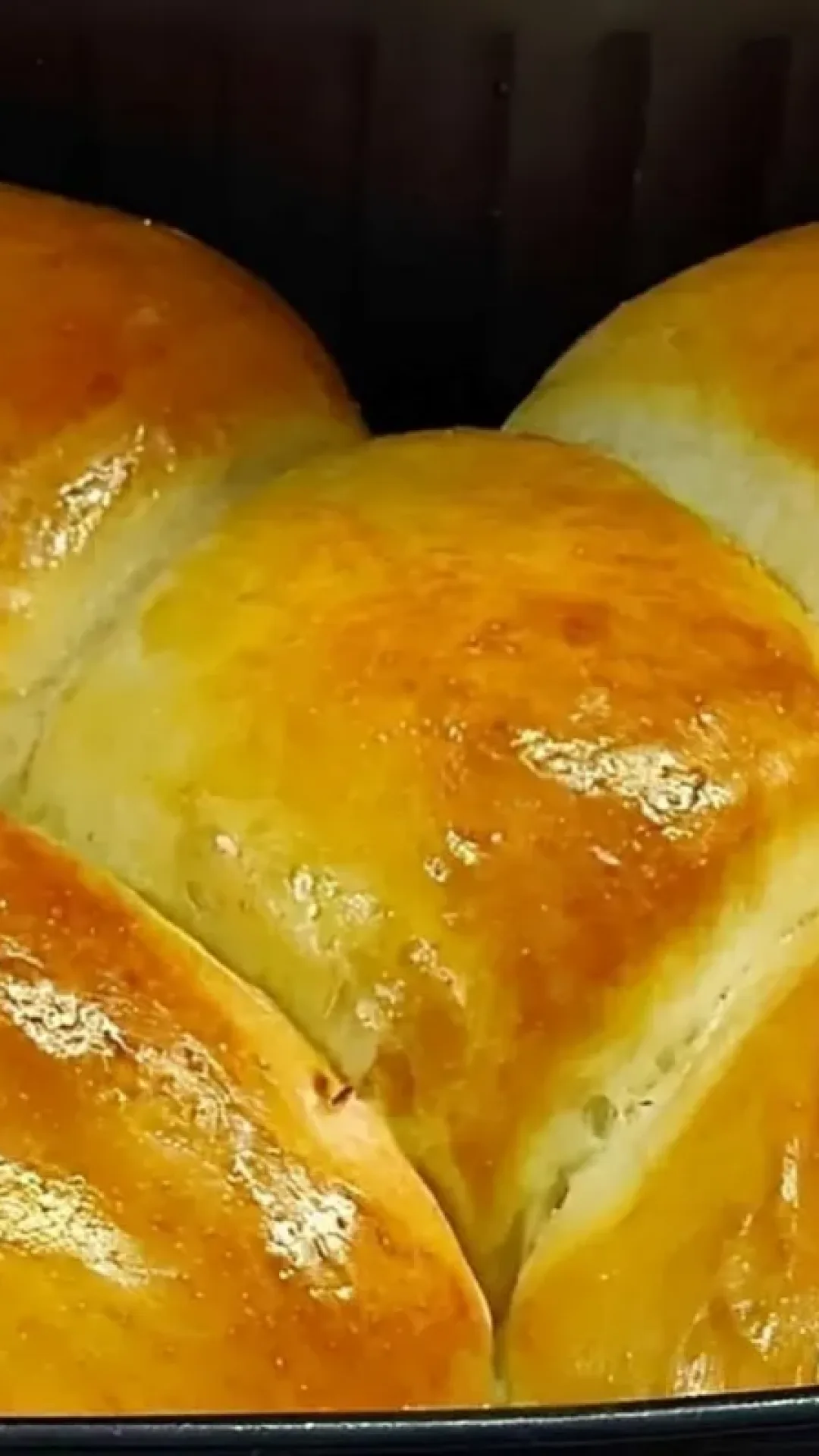 Pão caseiro na AirFryer fofinho fácil de fazer e perfeito para a lancheira das crianças