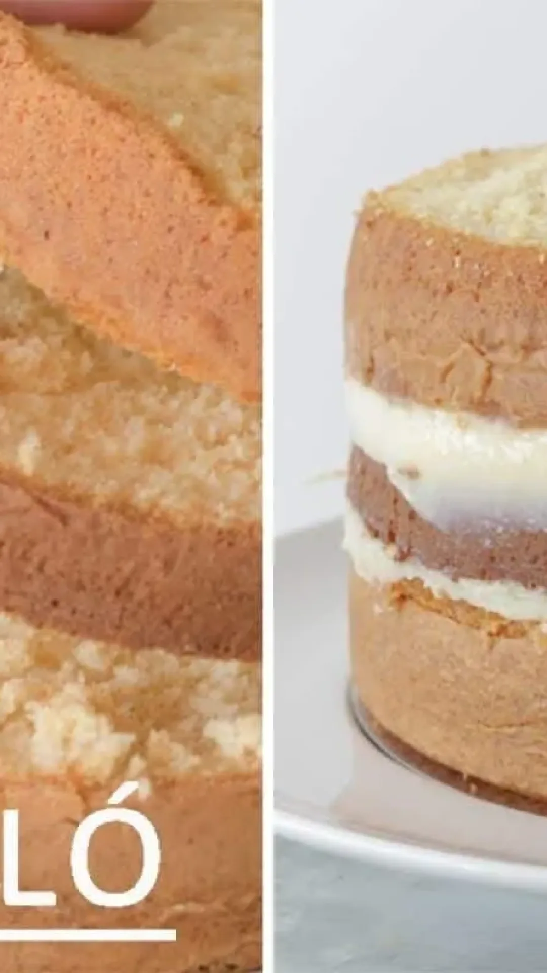 Pão de ló perfeito e muito fofinho, para você usar como base em qualquer bolo de festa