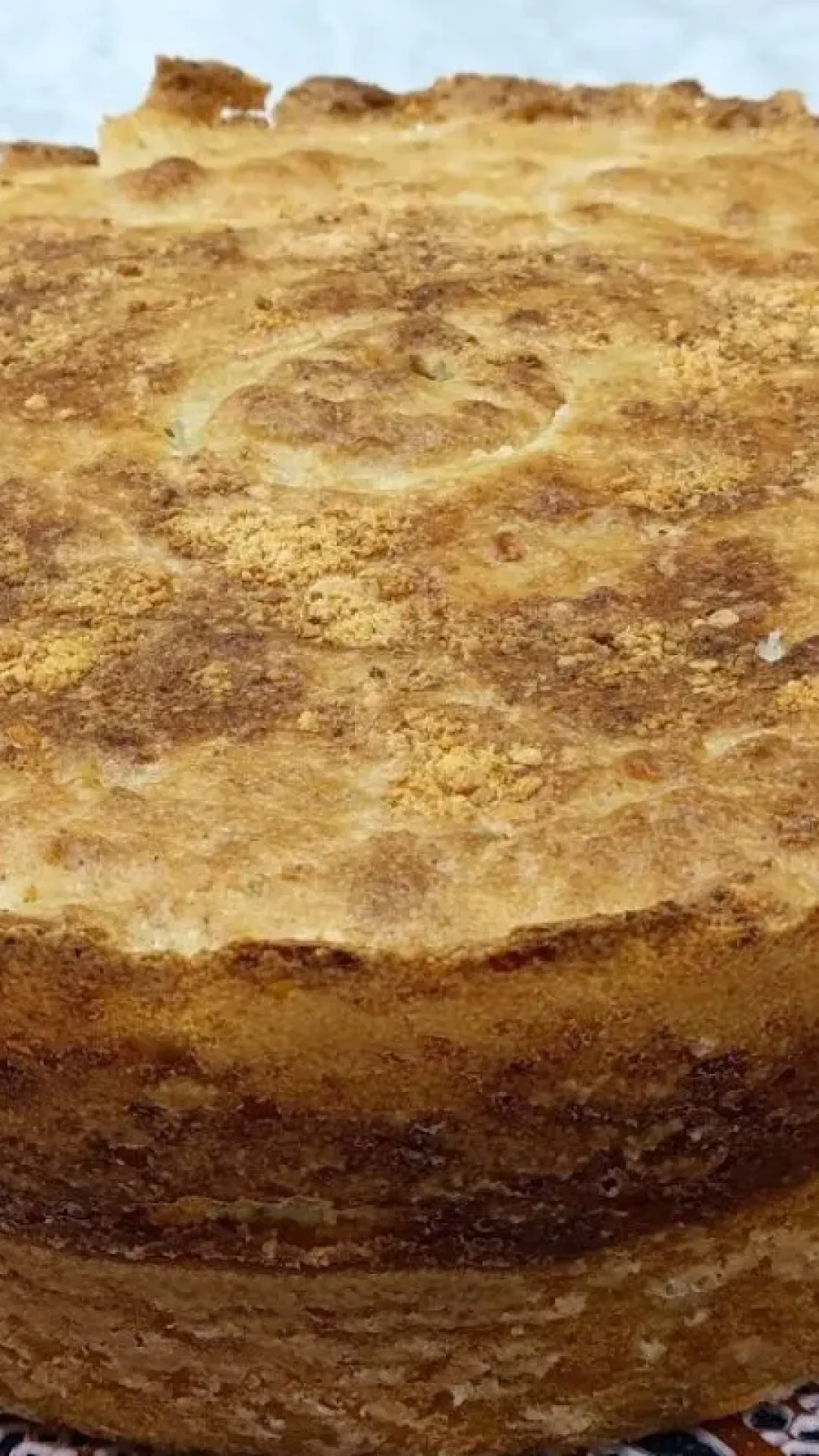 Pão de queijo parmesão sem sovar e com super sabor marcante