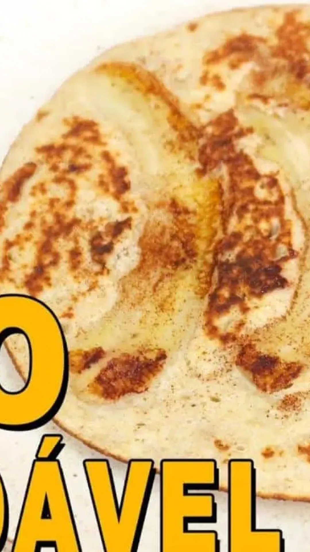 Pãozinho de banana saudável para mudar o cardápio do sue café da manhã