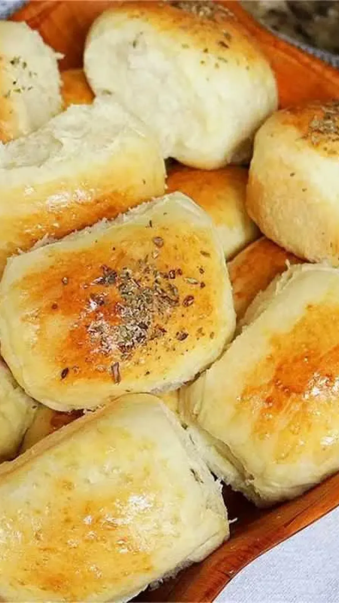 Pãozinho de pizza muito fofinho com um sabor incrível