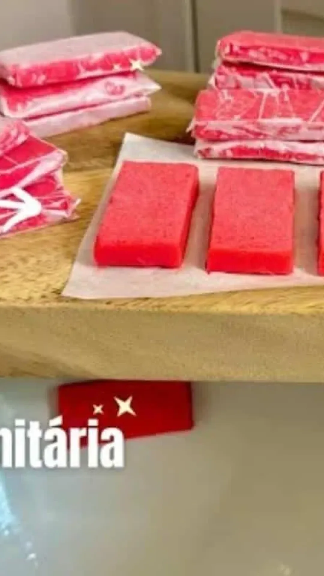 Pastilha sanitária caseira: uma receita só rende para o mês inteiro