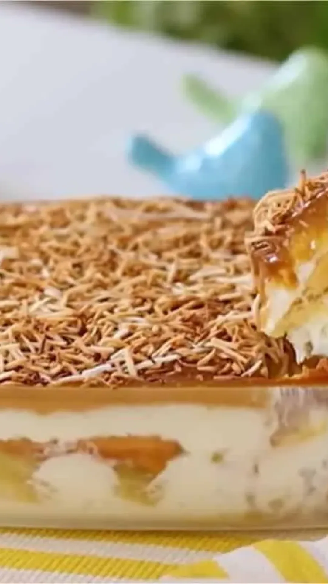 Pavê tropical de abacaxi e coco: a sobremesa que todo mundo ama, super refrescante e saborosa