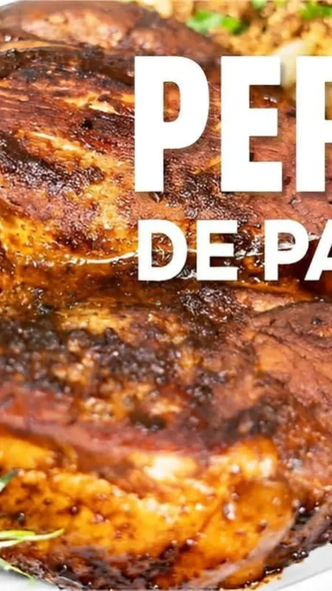 Pernil de porco na panela douradinho e suculento a melhor opção para o almoço em família