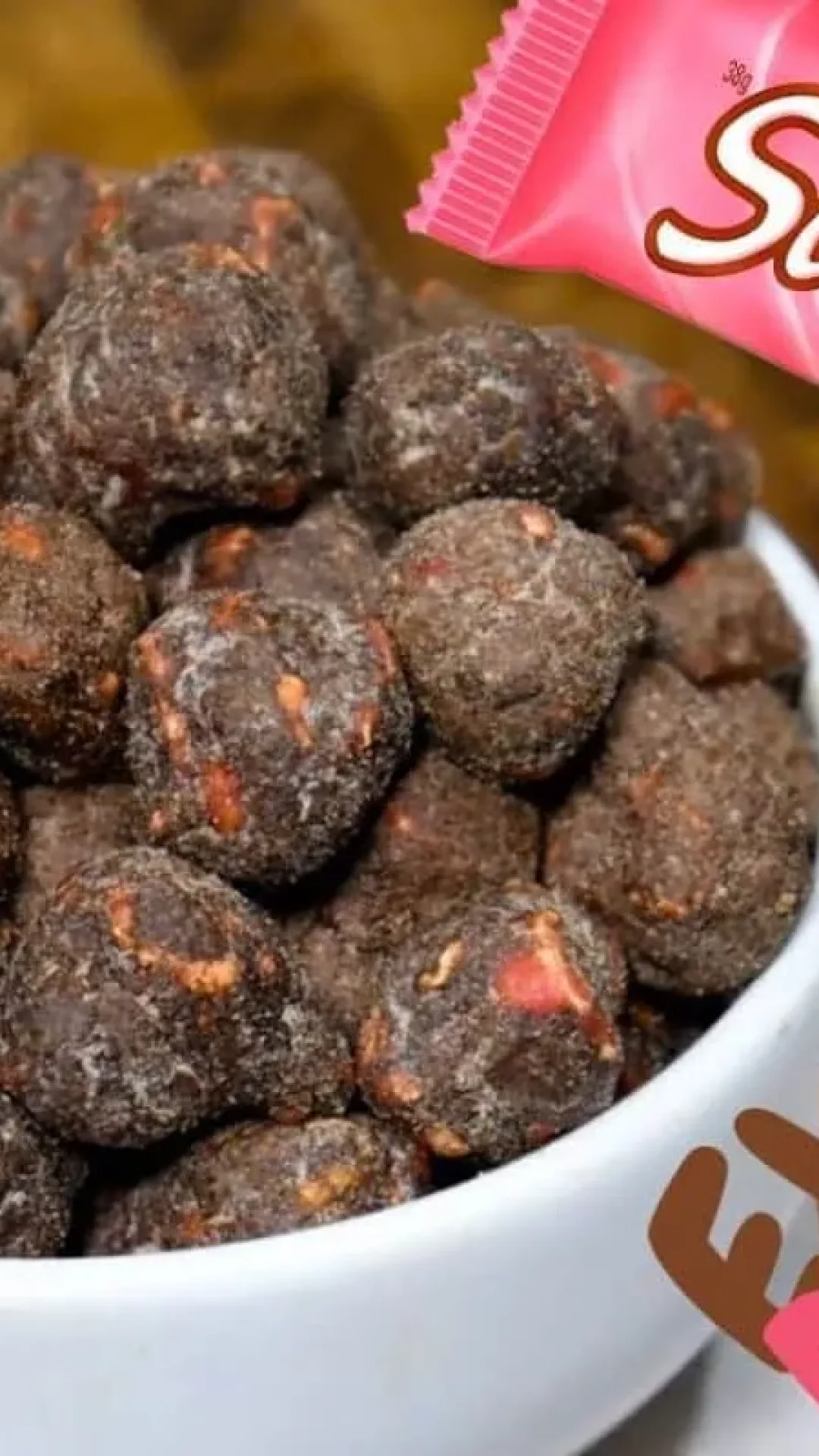 Pipoca gourmet sensação crocante e doce na medida certa, ideal para festas ou vender