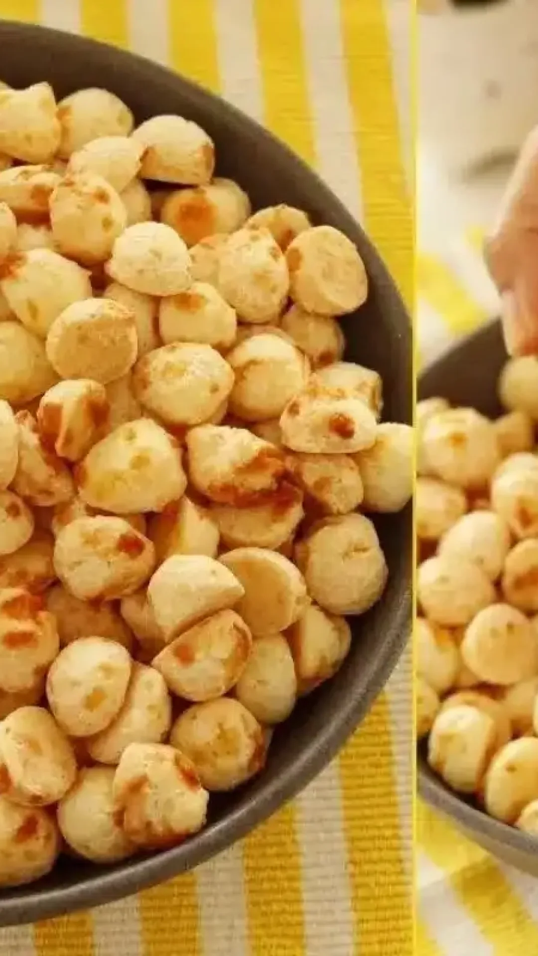 Pipoquinha de queijo: olha o tanto que rende essa receita fácil e deliciosa