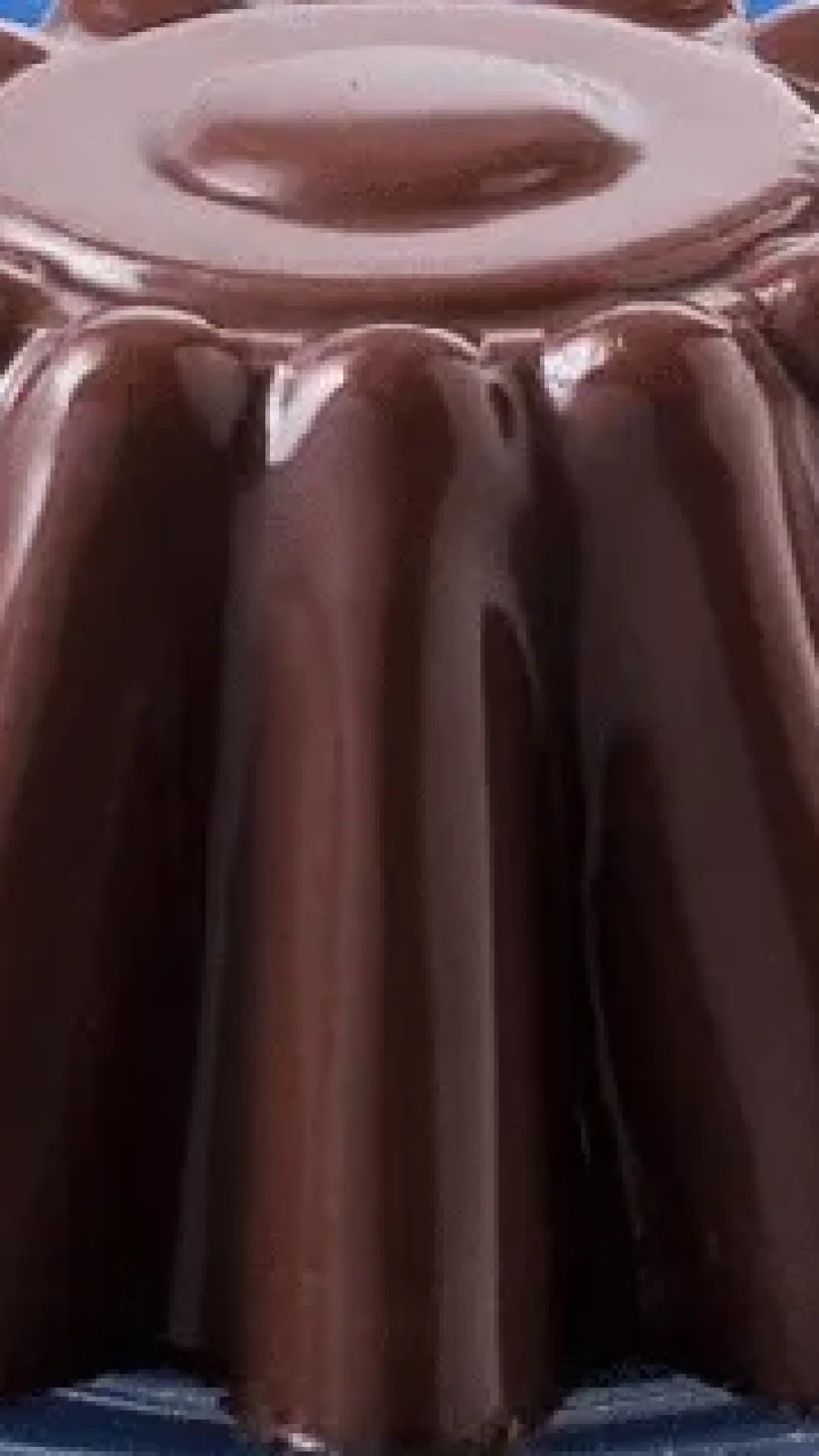 Pudim de Chocolate com Maria Mole