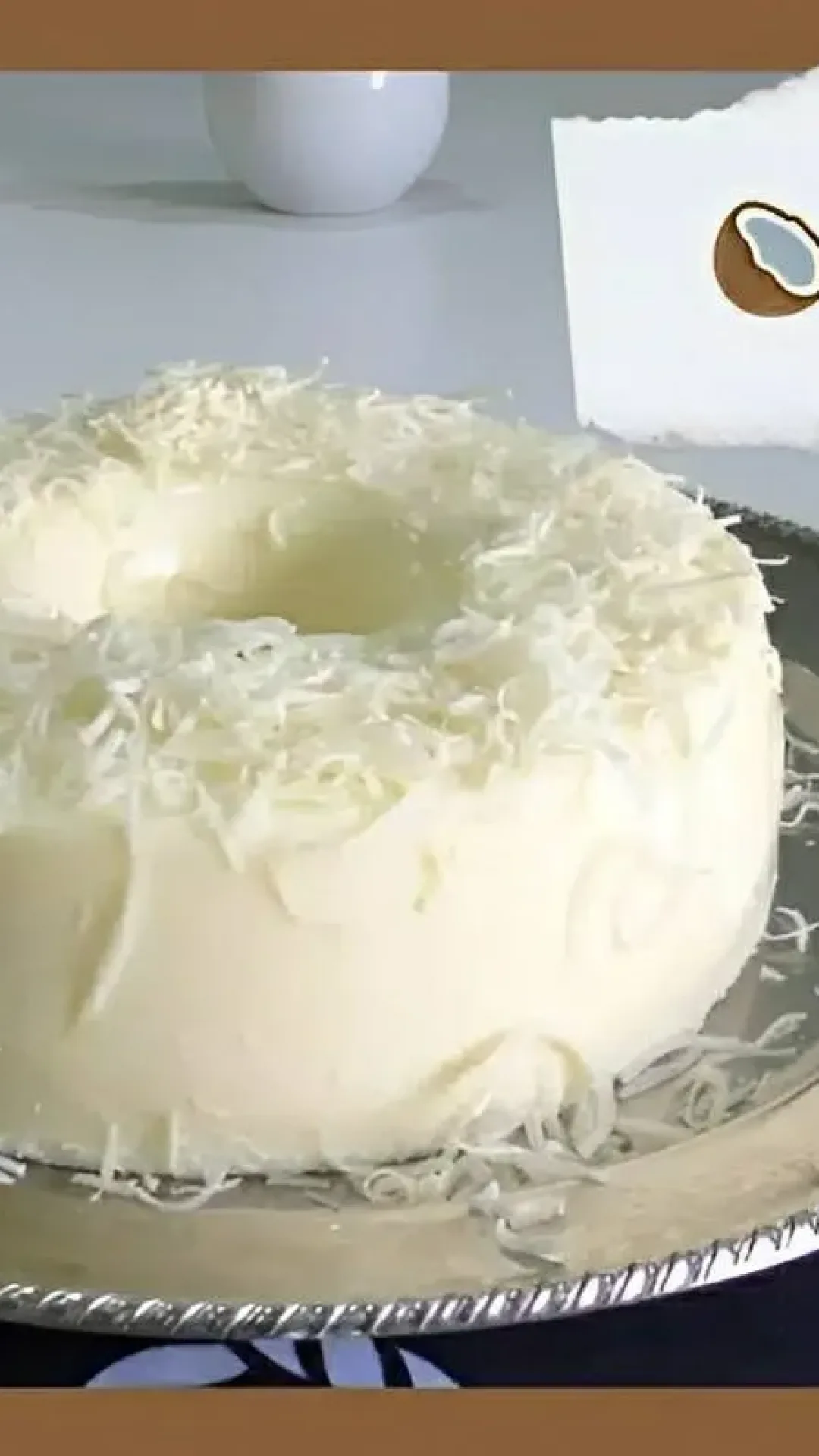 Pudim de coco fácil e rápido uma sobremesa deliciosa e perfeita para o dia das mães