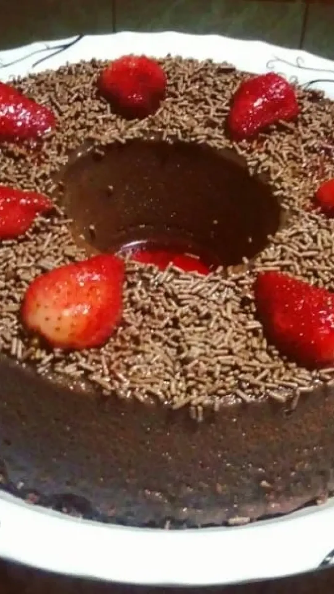 Pudim de Geladeira Sabor Chocolate