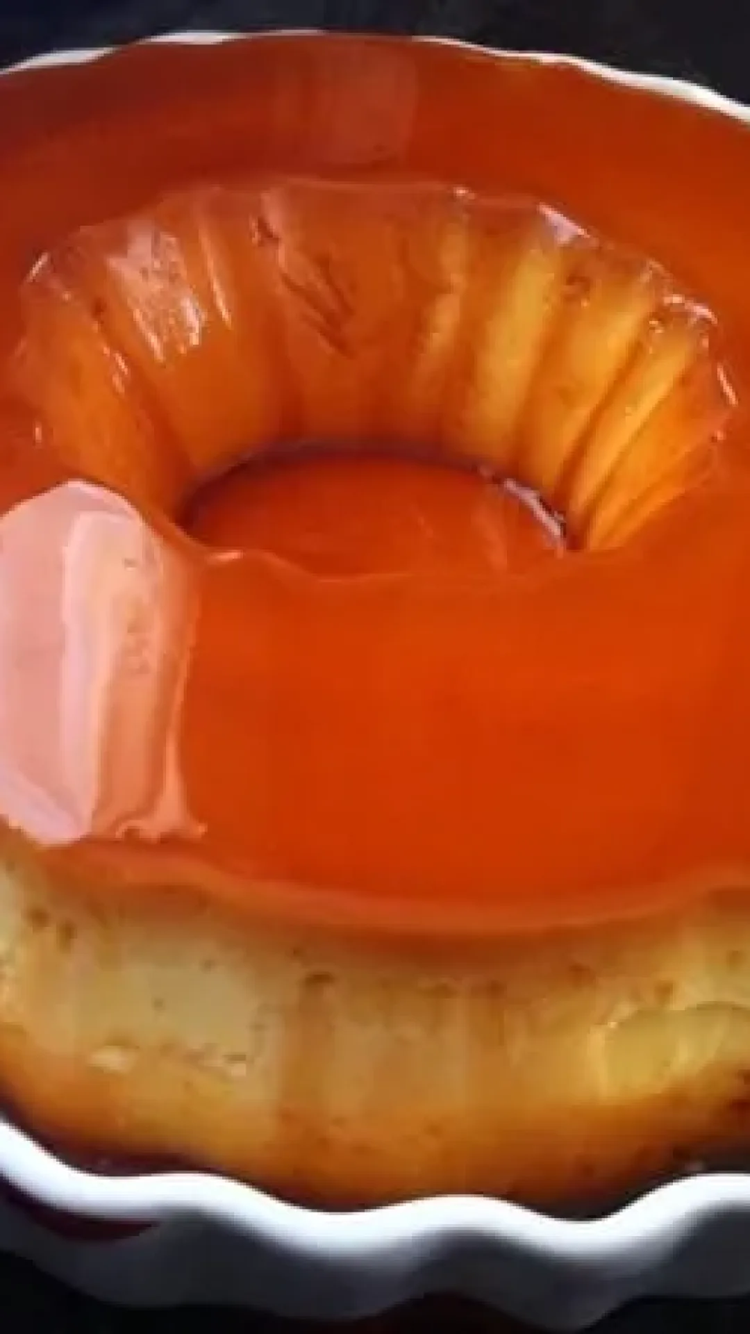Pudim de Leite Condensado com Creme de Leite