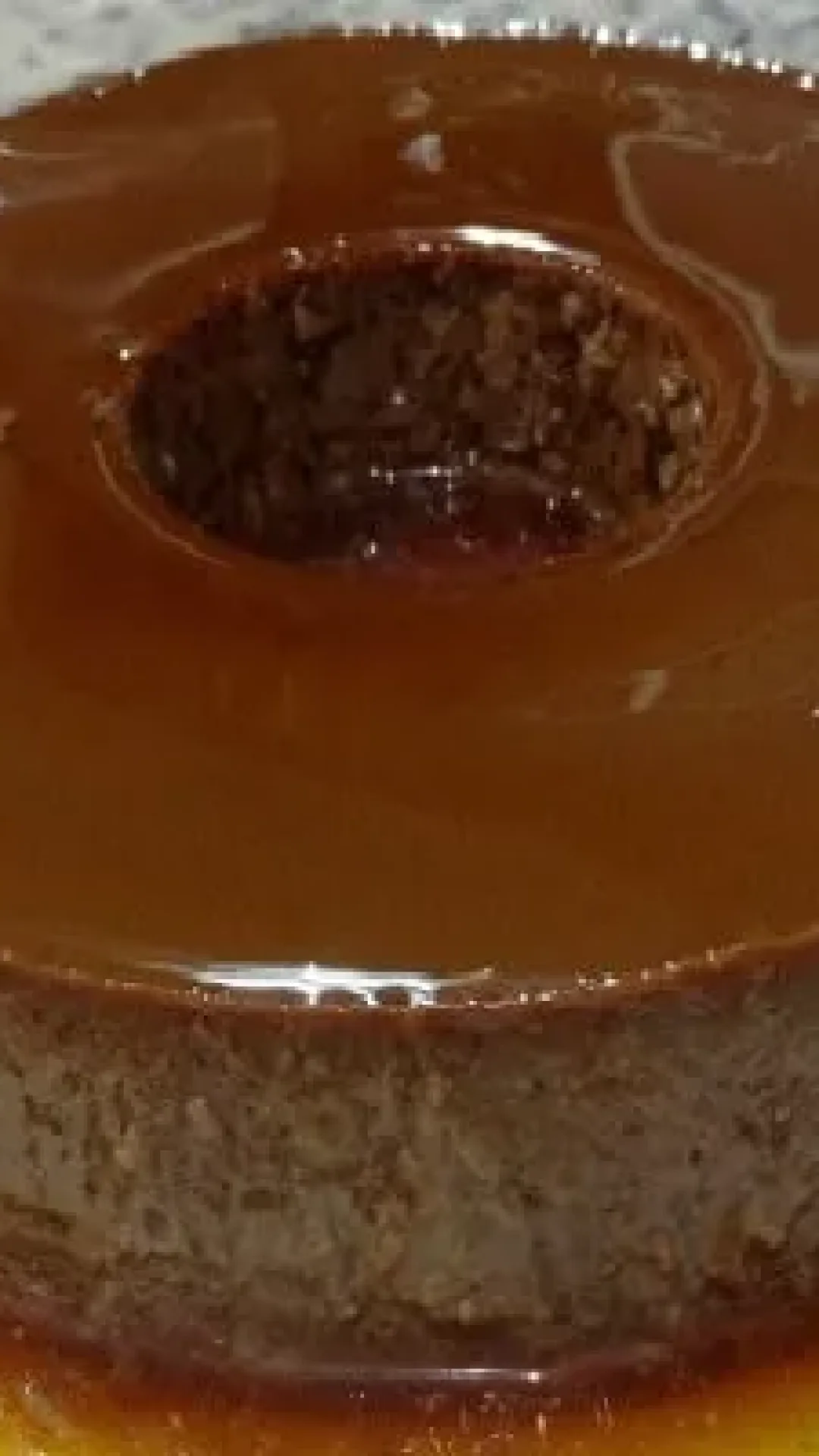 Pudim de Leite Condensado com Nutella