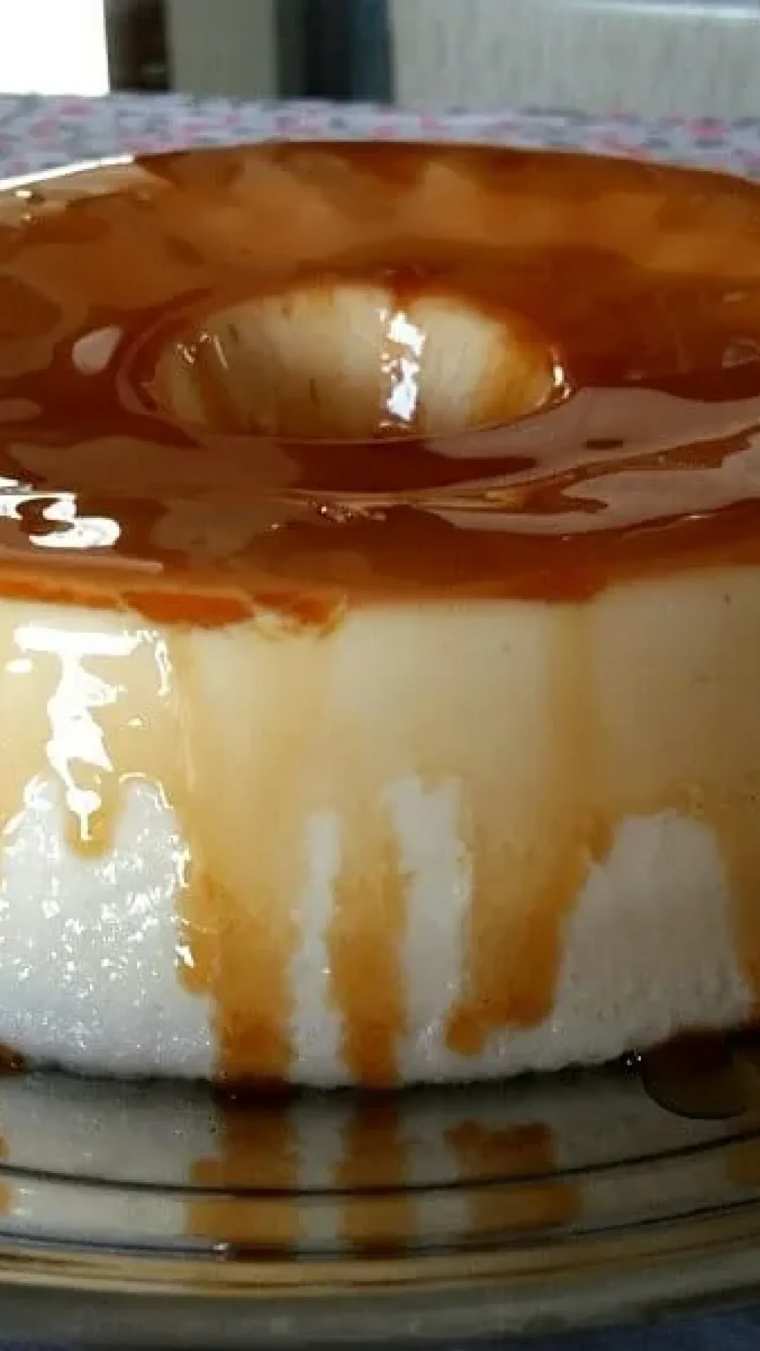 Pudim de Leite Ninho com Gelatina