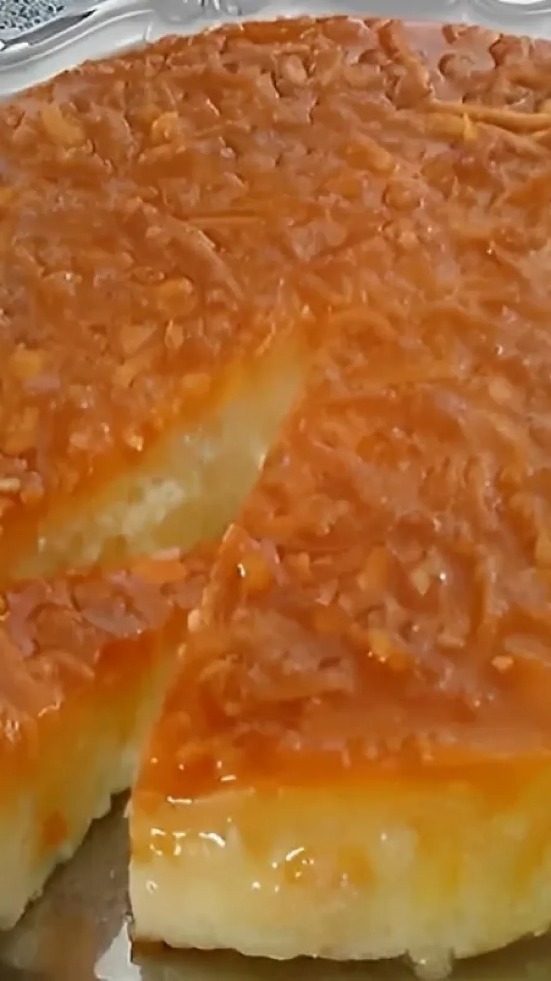 Pudim de mandioca caramelizado delicioso e muito fácil de preparar