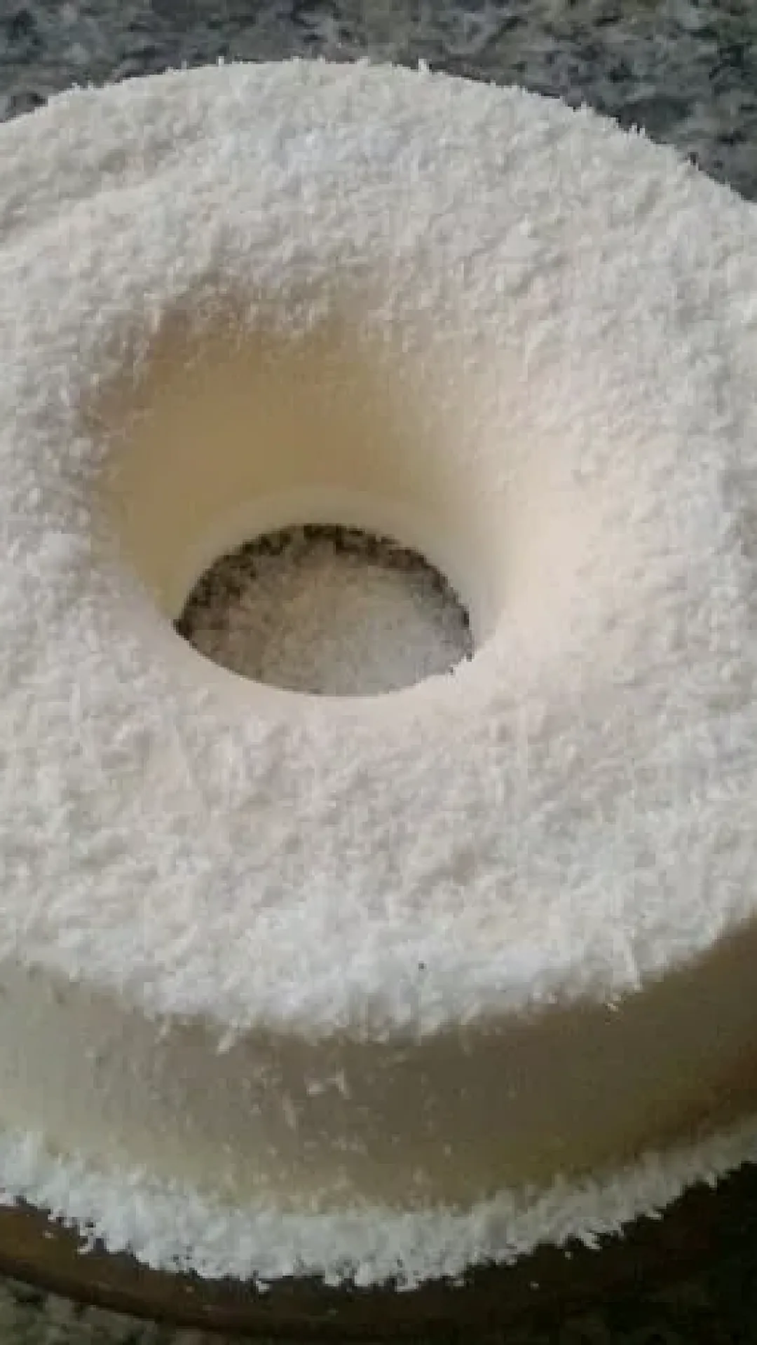 Pudim de Maria Mole com Coco