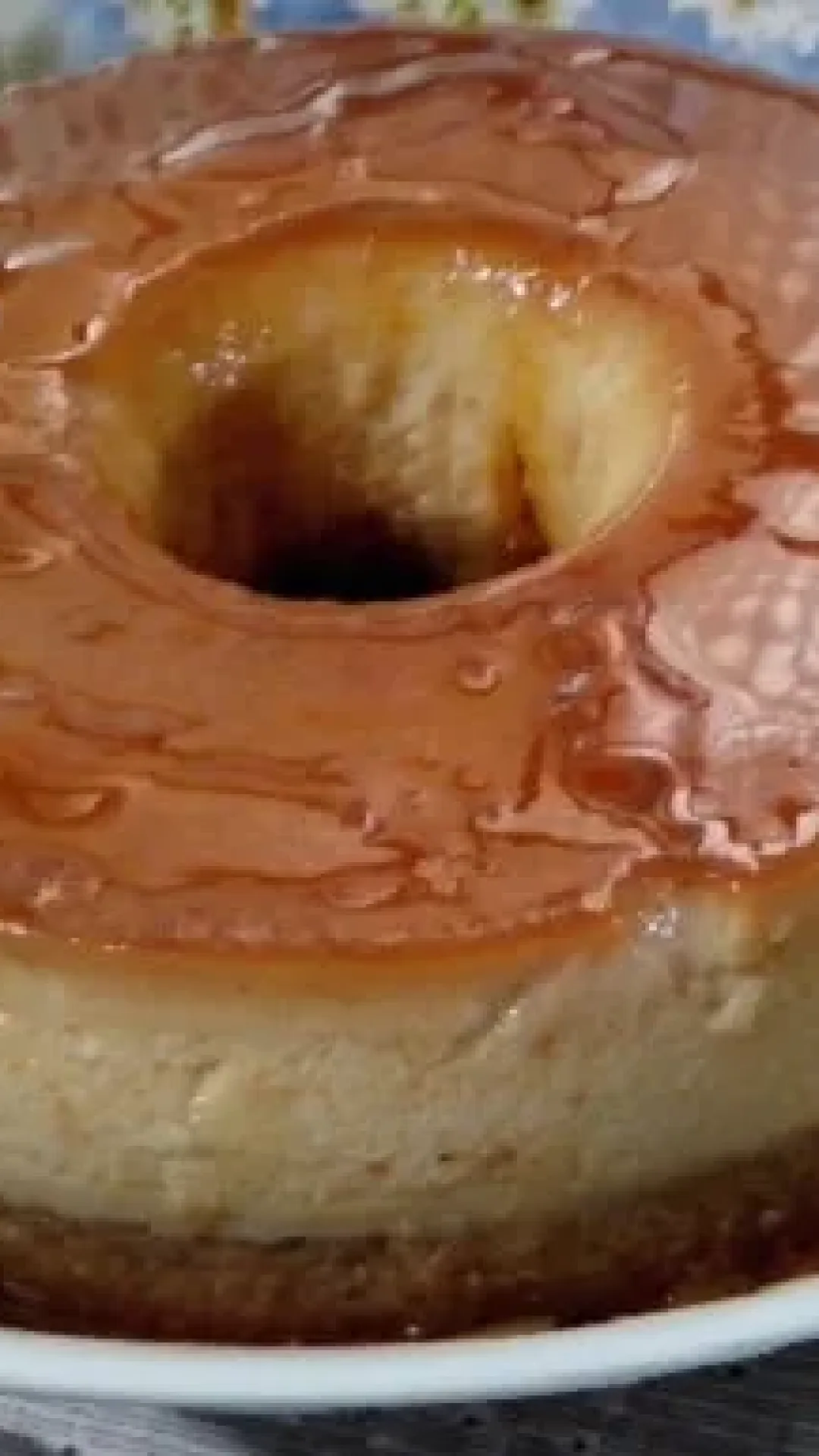 Pudim de Paçoca
