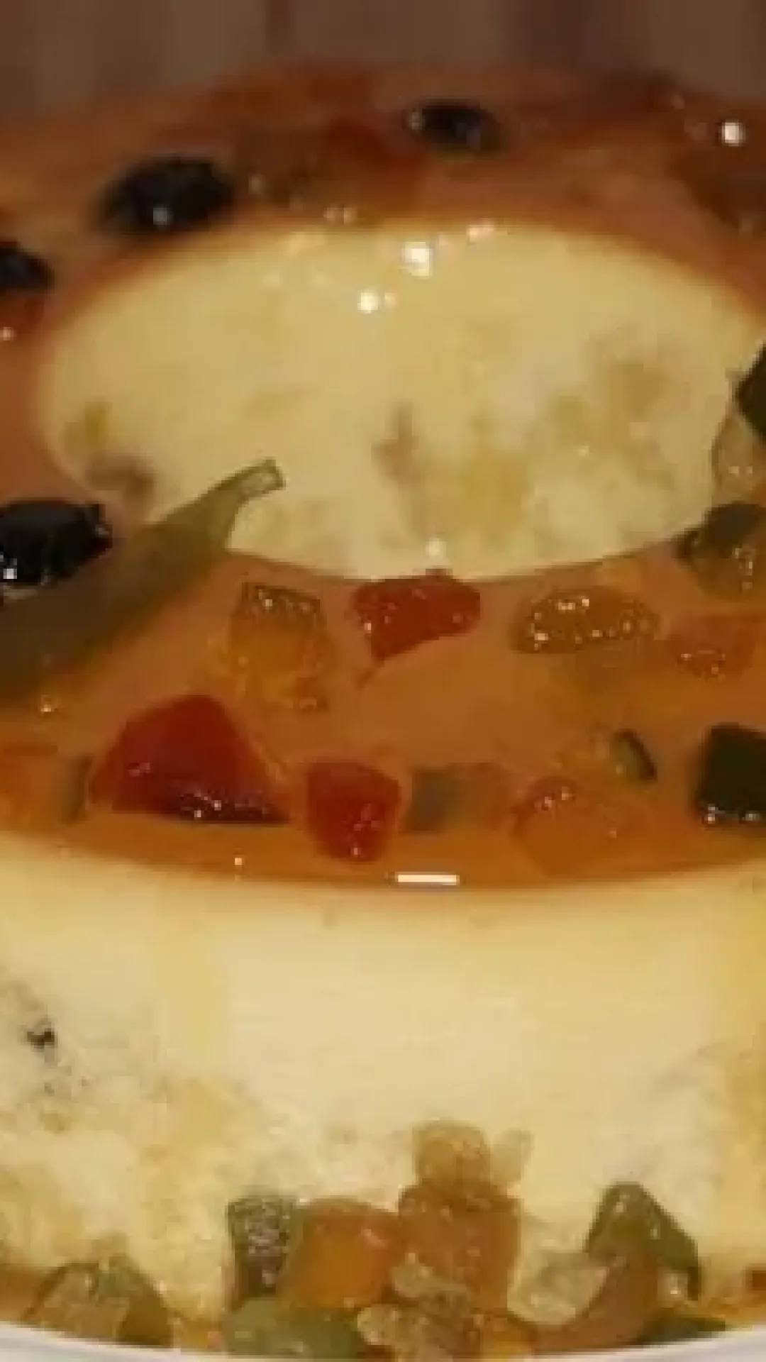 Pudim de Panetone