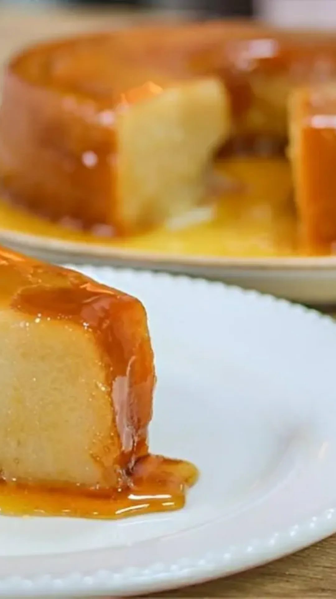 Pudim de pão feito com apenas 3 ingredientes bati tudo no liquidificador e levei para assar
