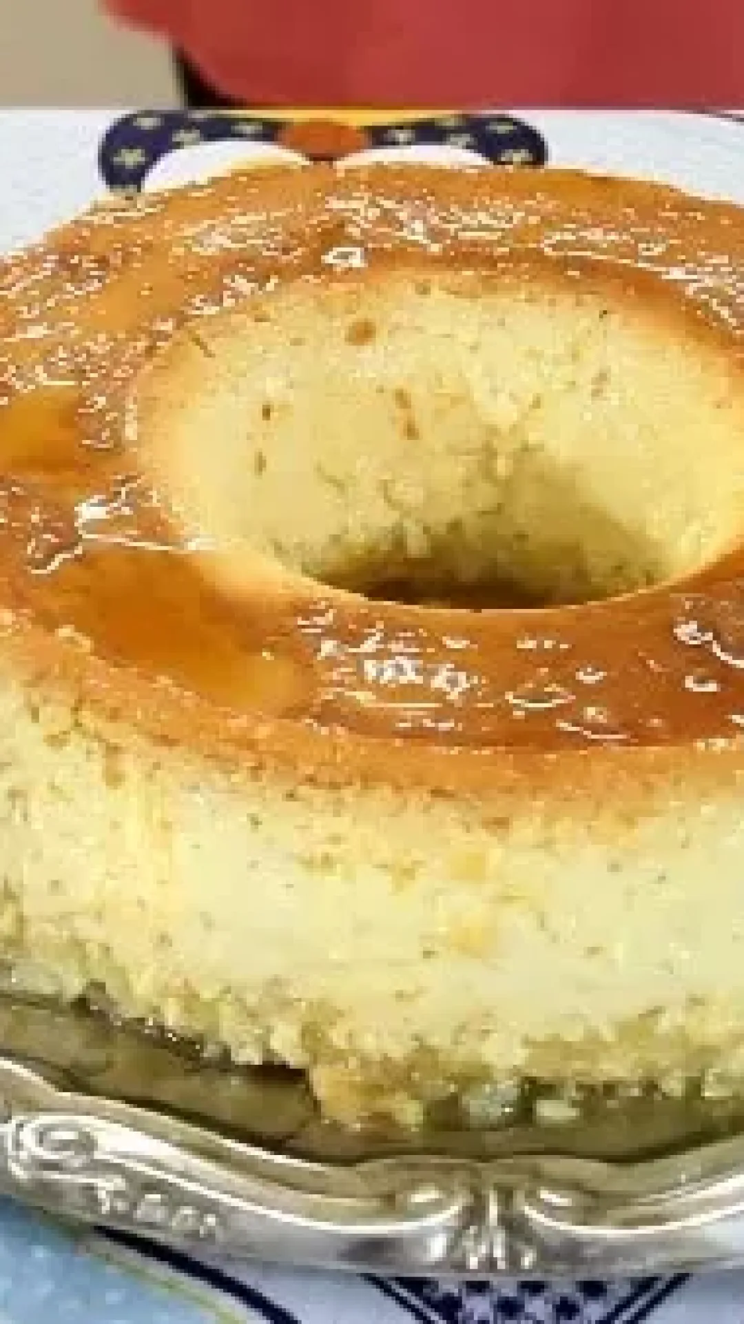 Pudim de Tapioca Flocada