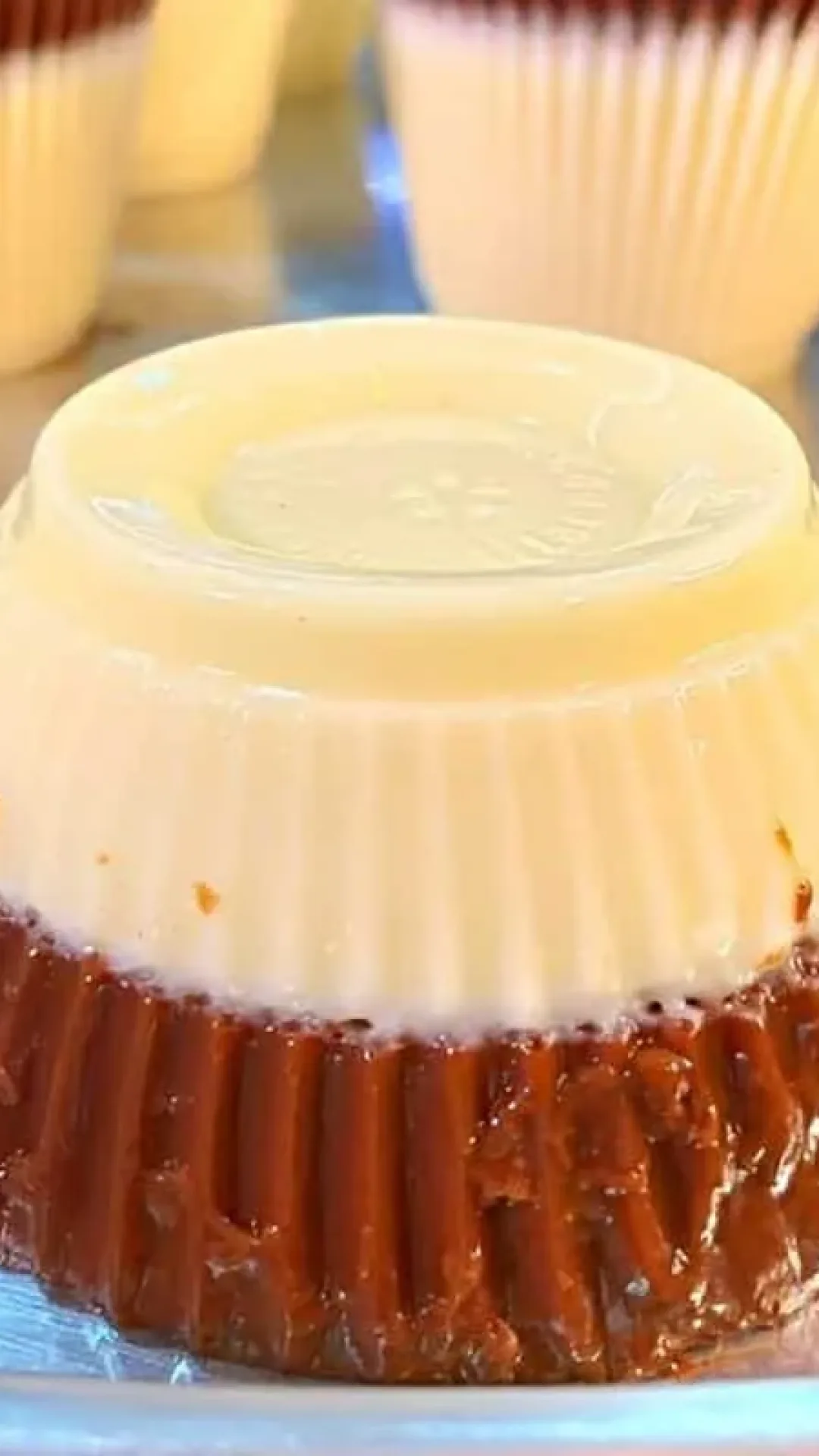Pudim no copinho super cremoso e fácil de fazer é só bater os ingredientes no liquidificador e levar pra gelar