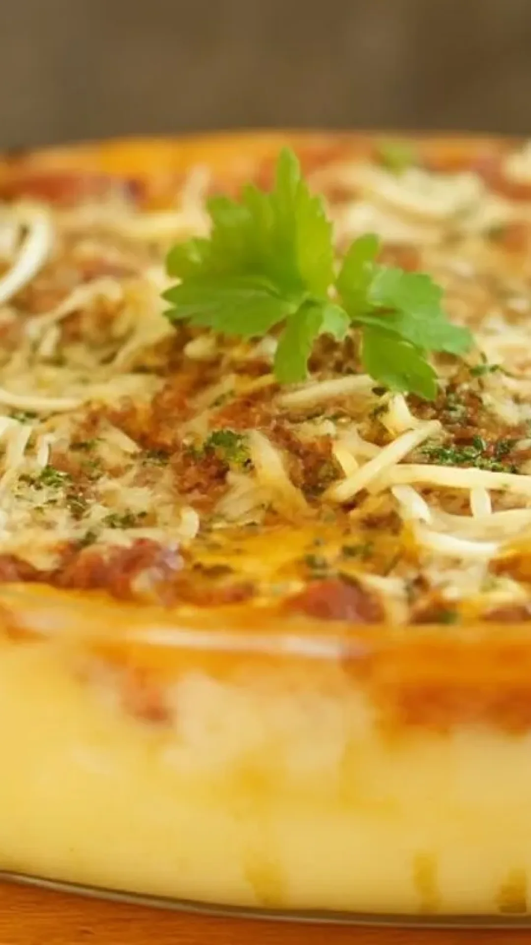 Purê de batatas recheado cremoso com ingredientes bem simples mas fica maravilhoso