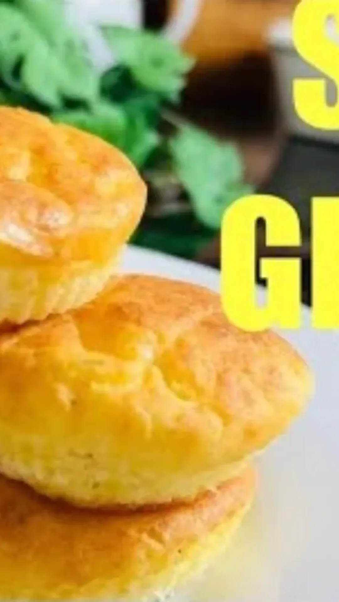 Receita de pãozinho sem trigo mais saudável para fazer rapidinho no café da manhã