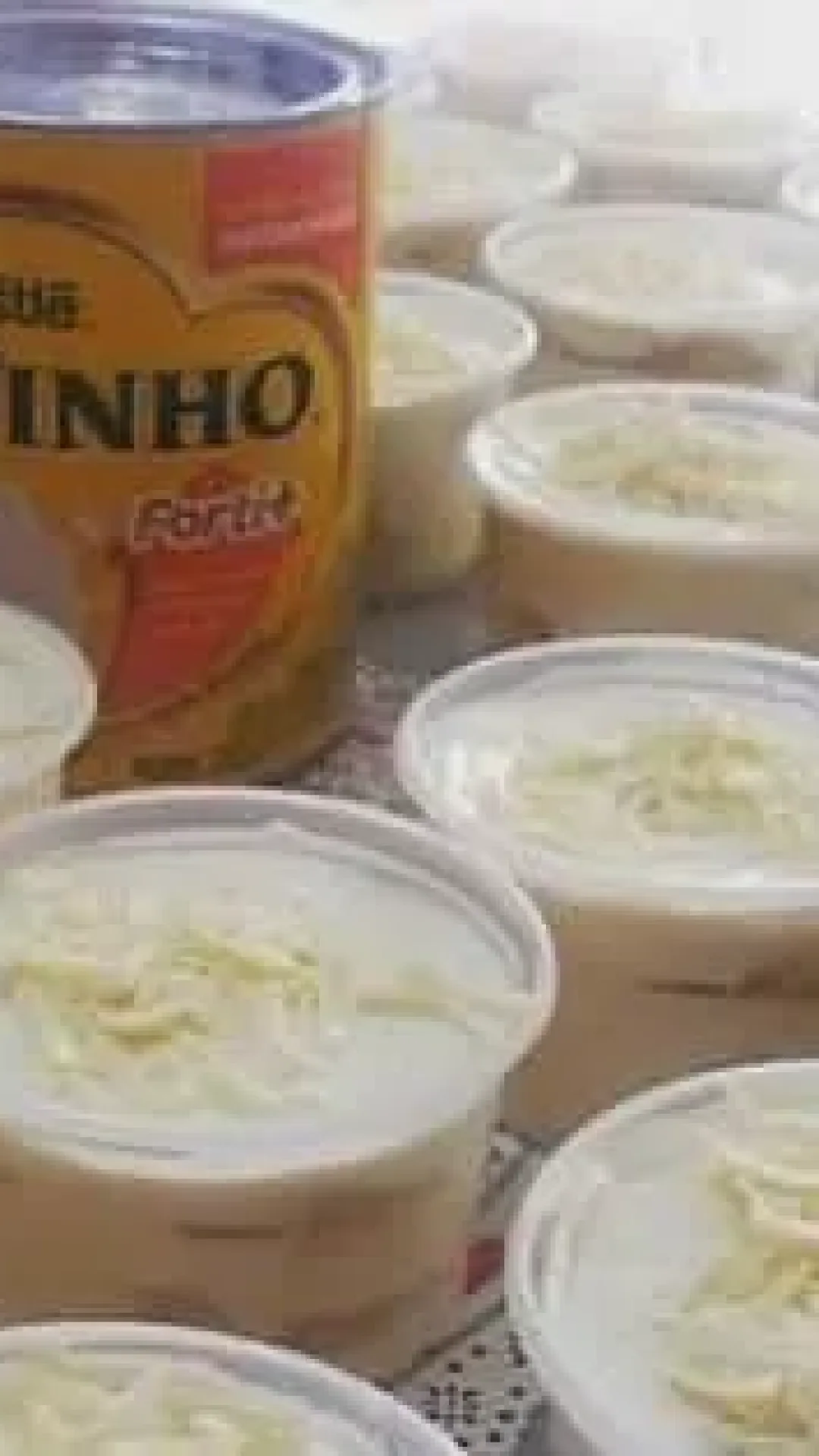 Recheio de Leite Ninho Para Bolos de Pote