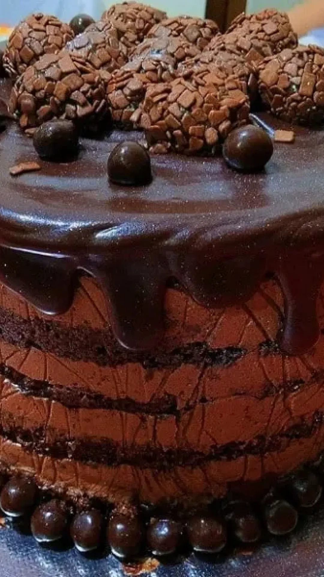 Recheio de Mousse de Chocolate Trufado