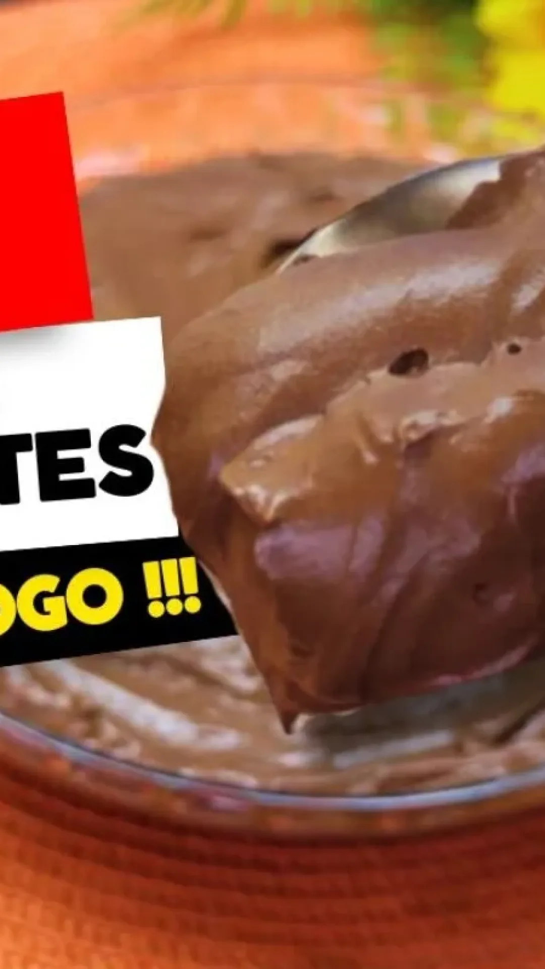 Recheio tipo alpino cremoso e doce na medida certa muito simples de preparar