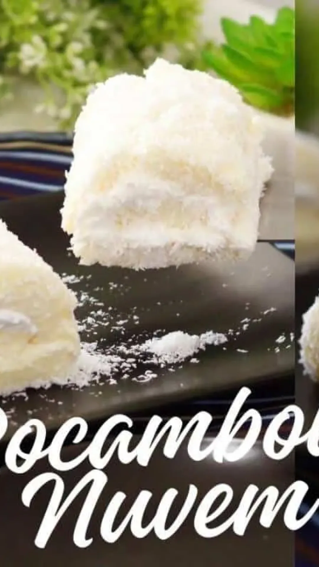Rocambole nuvem de coco dos deuses: fica simplesmente divino