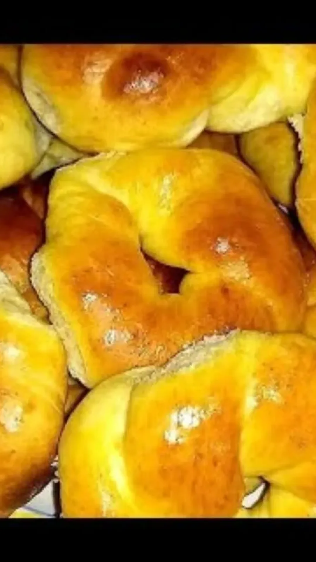 Rosquinha caseira assada super fofinha que desmancha na boca, para servir com um café