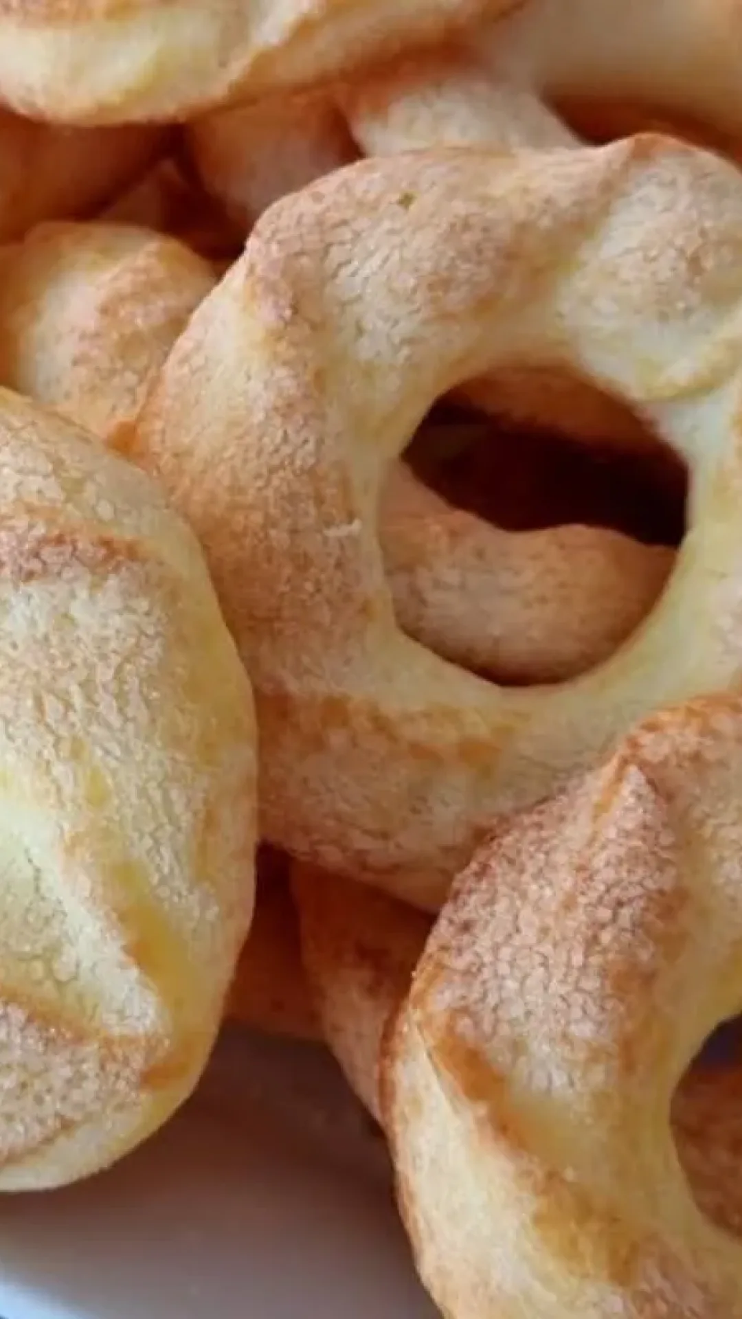 Rosquinha doce de polvilho da vovó: fica bem crocante e ótima com um cafezinho