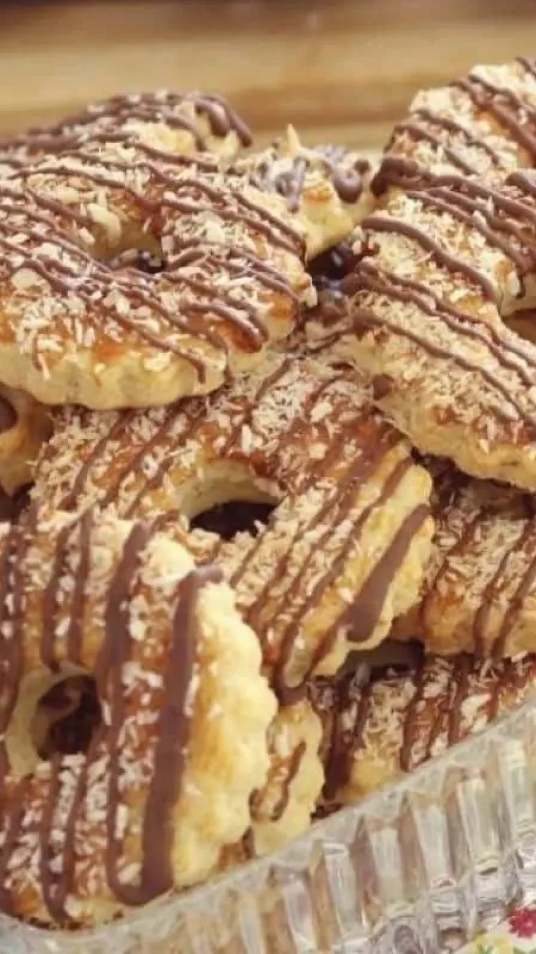 Rosquinhas de coco que desmancham na boca e dá vontade fazer toda semana