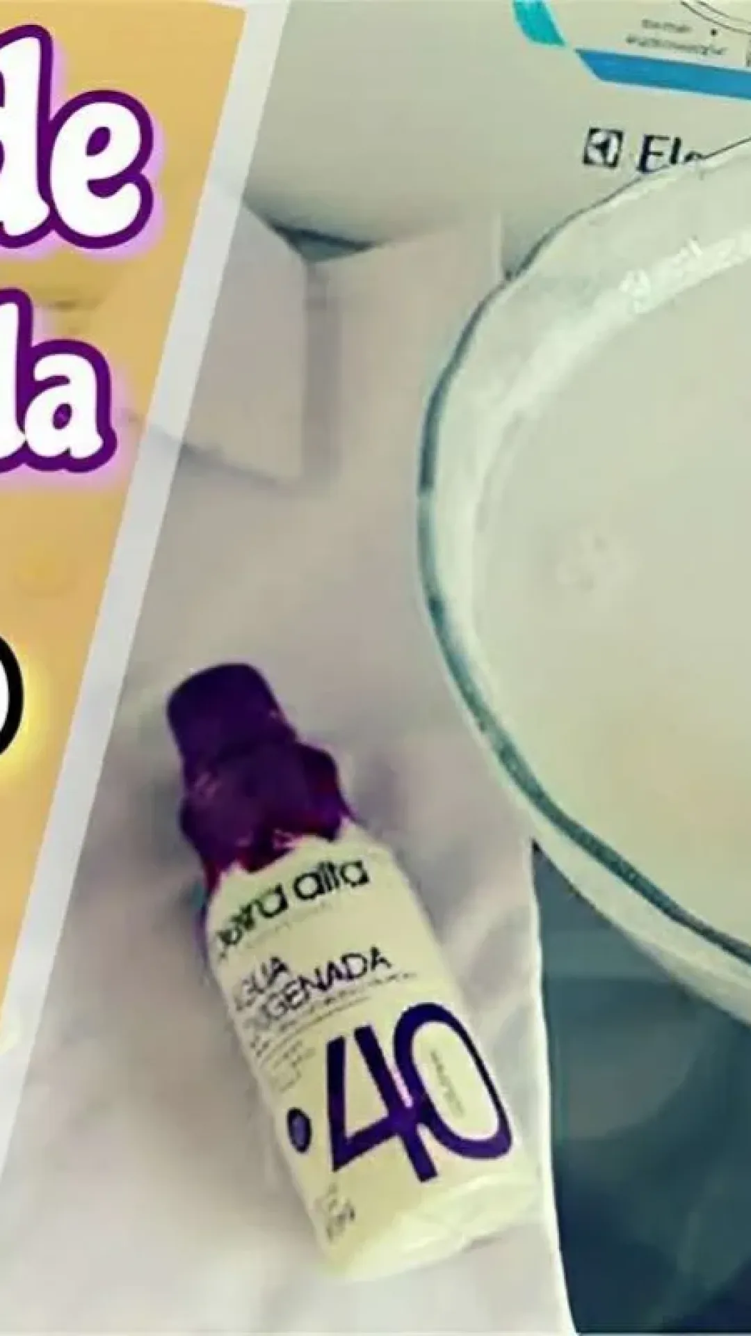 Sabão de água oxigenada para retirar manchas num passe de mágica