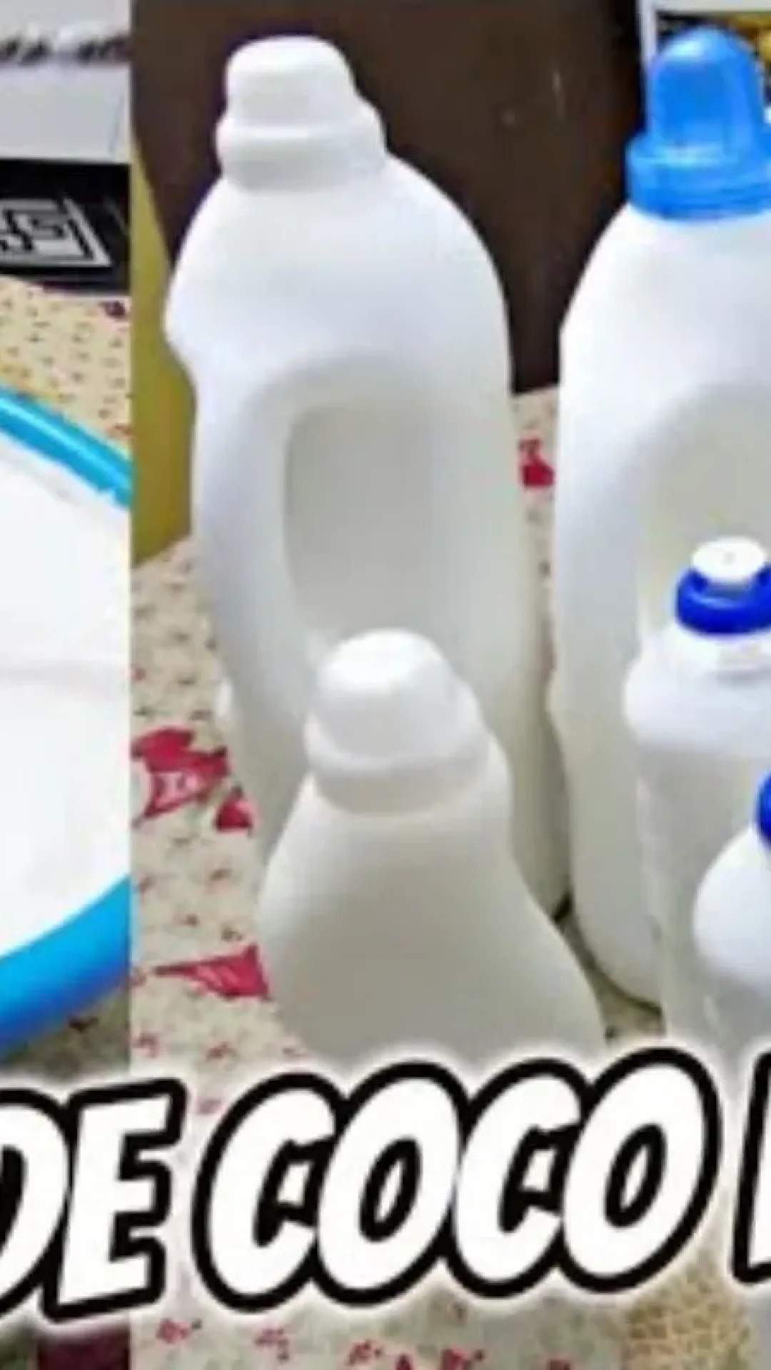 Sabão de coco caseiro concentrado para deixar suas roupas ainda mais perfumadas