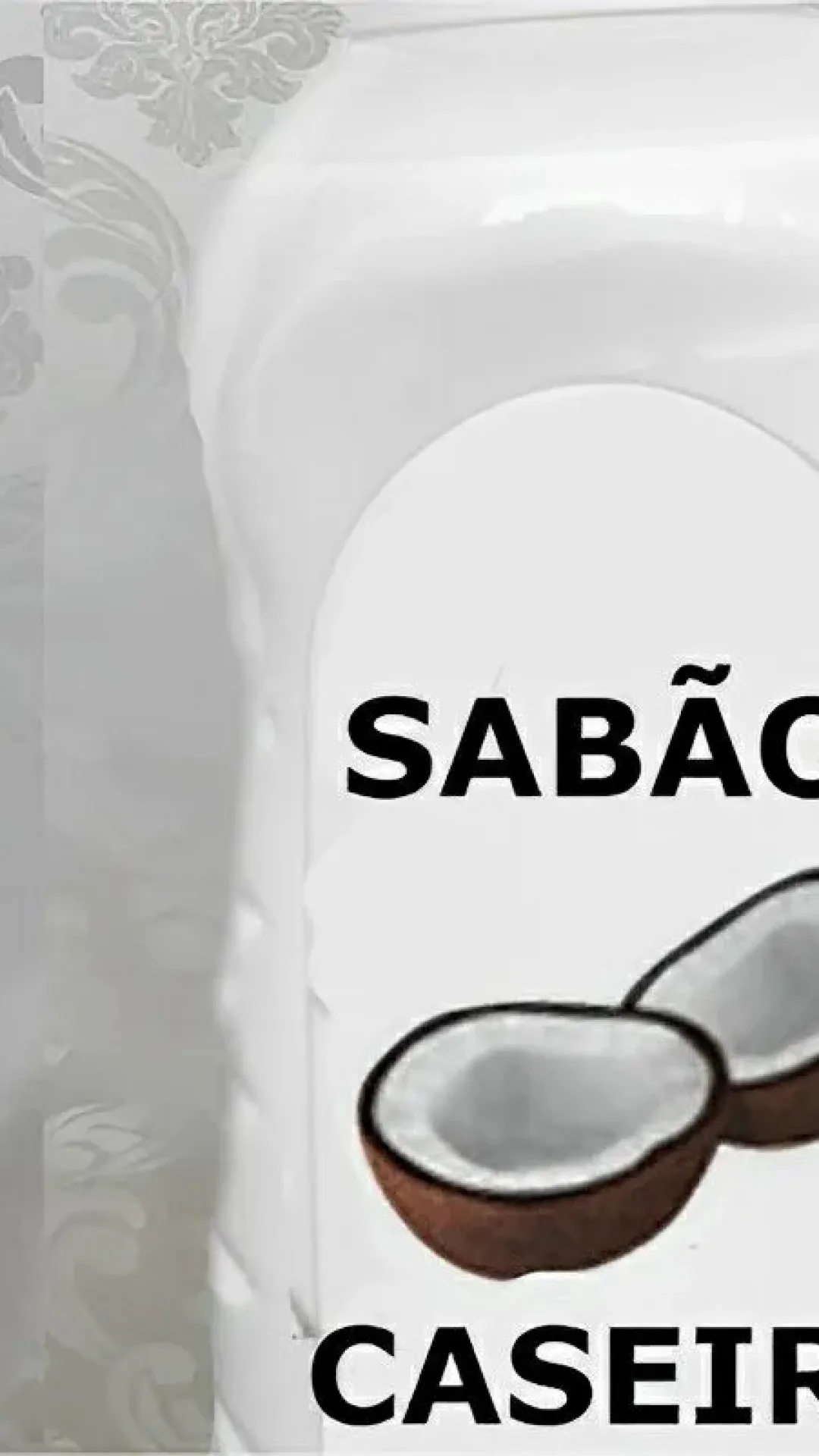 Sabão de coco caseiro sem soda: maravilhoso e feito com ingredientes que você tem em casa