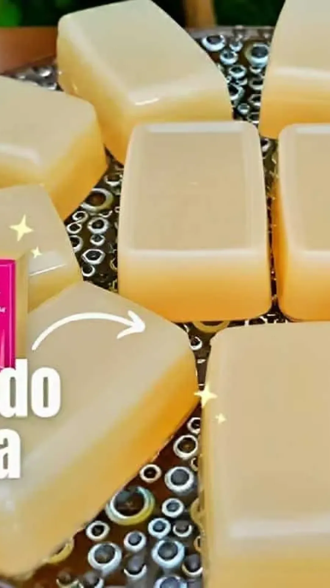 Sabão em barra caseiro que rende muito para você economizar no supermercado