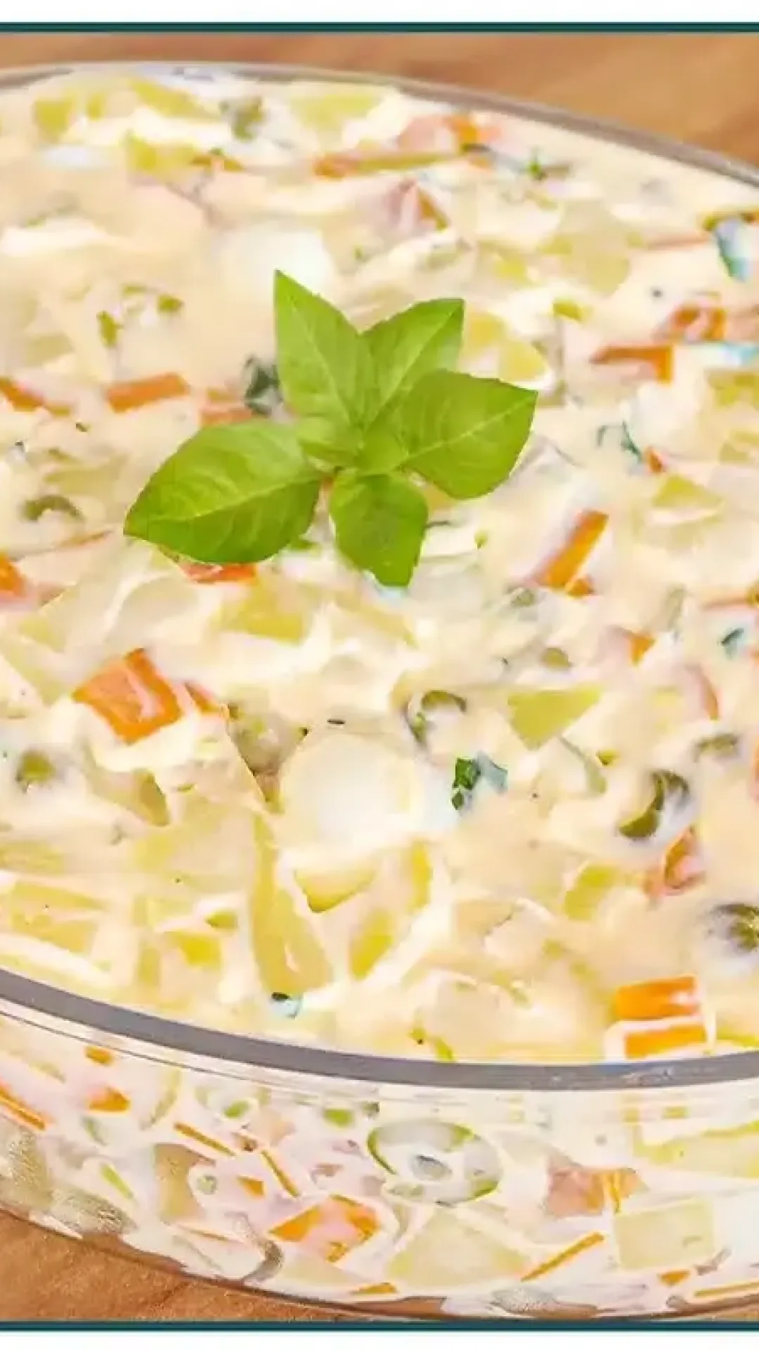Salada de maionese deliciosa e simples de fazer para acompanhar o seu almoço