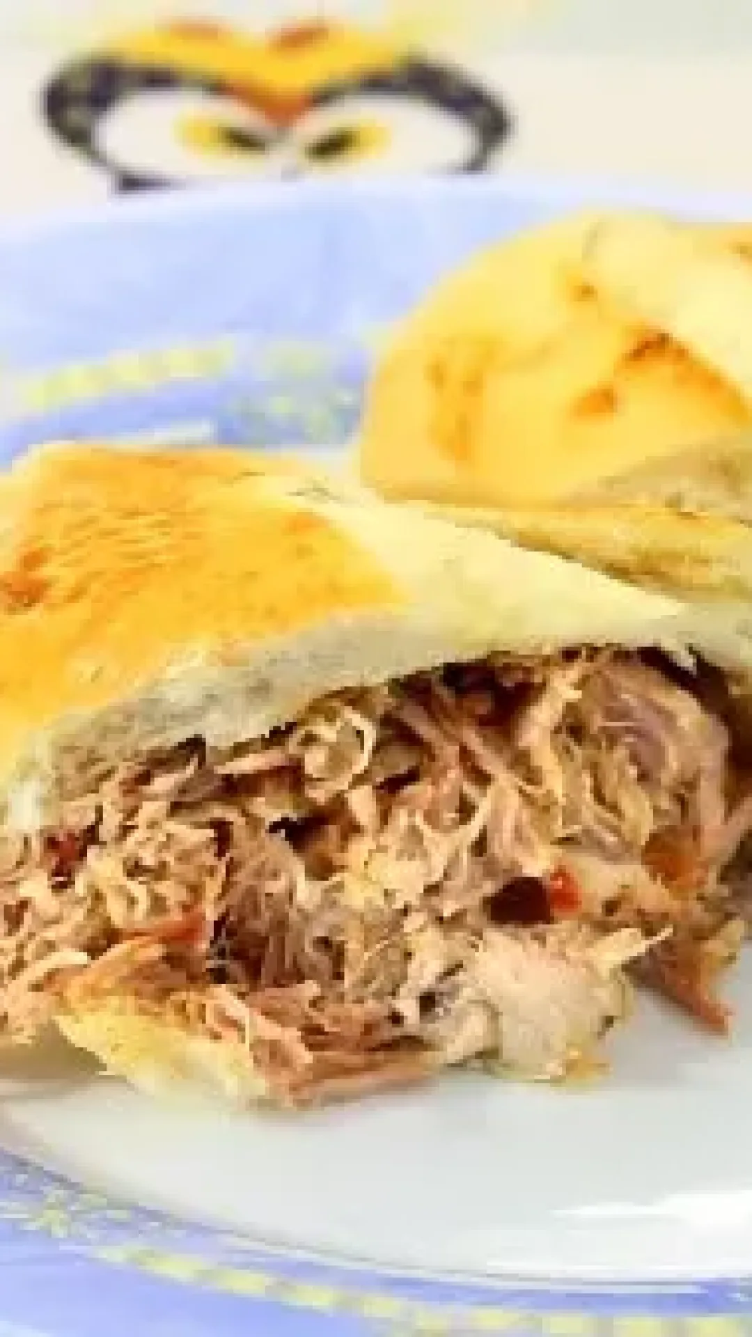 Sanduíche de Pernil