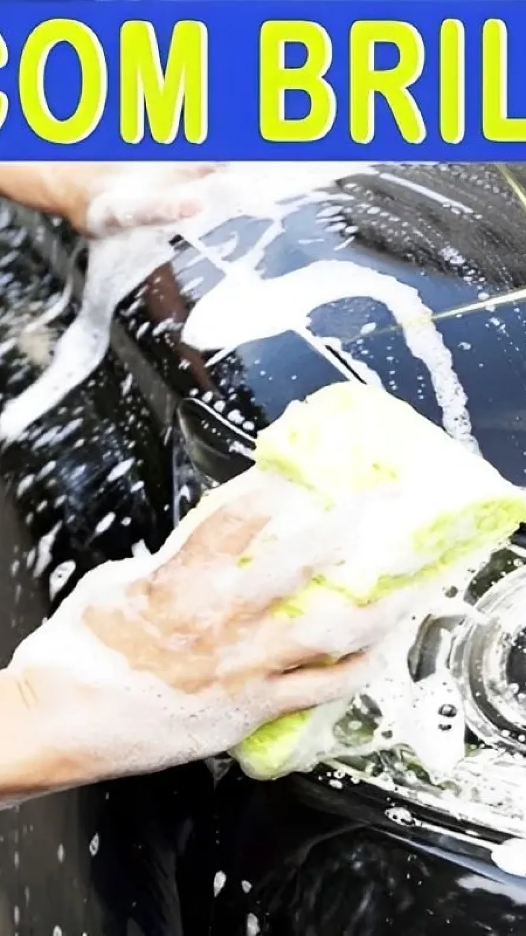 Shampoo para lavar carros caseiro utilizando apenas 2 ingredientes