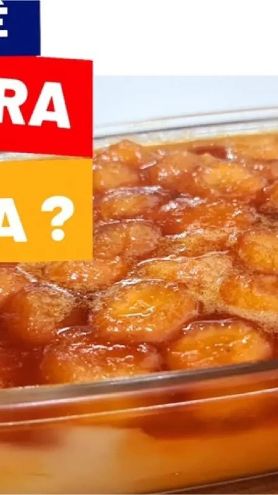 Sobremesa de banana que lembra a infância e faz o maior sucesso em qualquer ocasião
