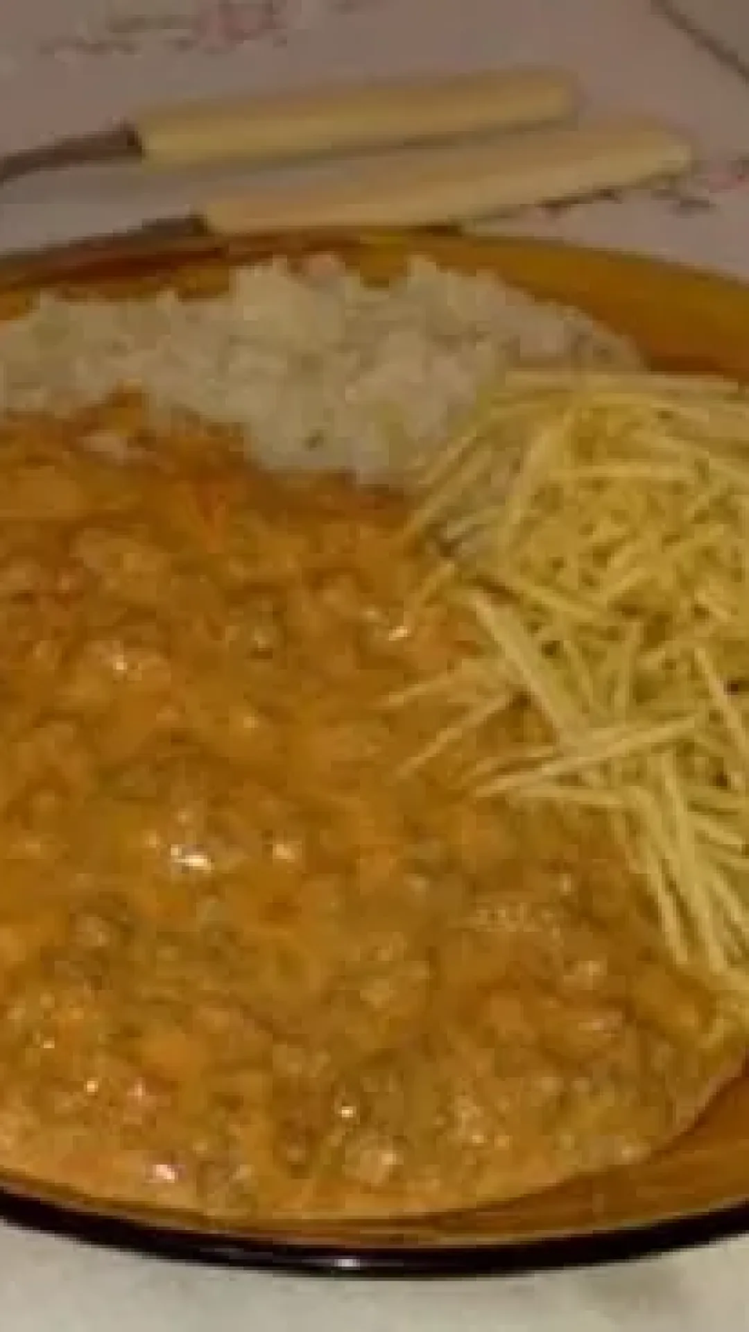 Strogonoff de Carne Moída