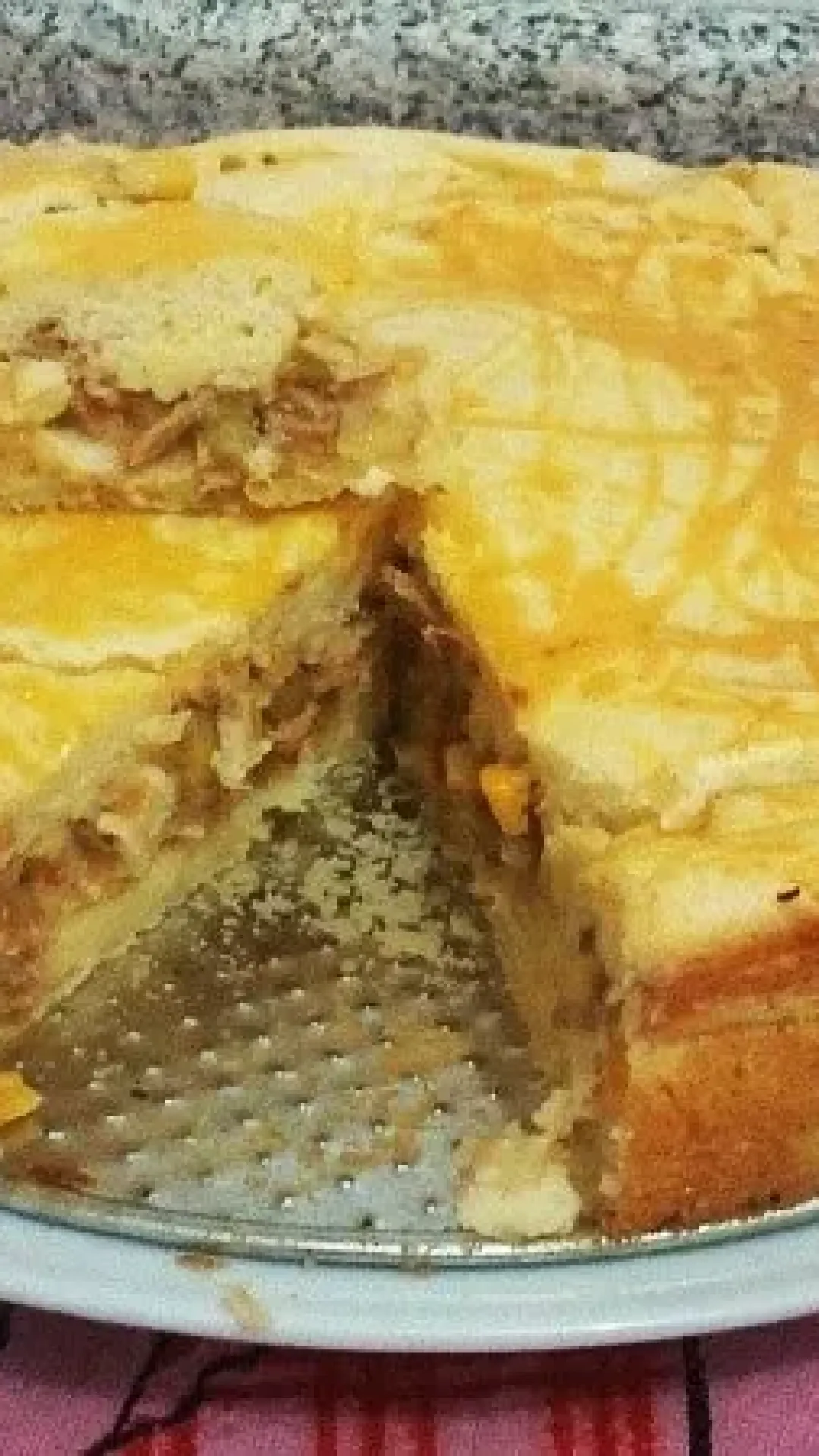 Torta de Atum Simples de Liquidificador