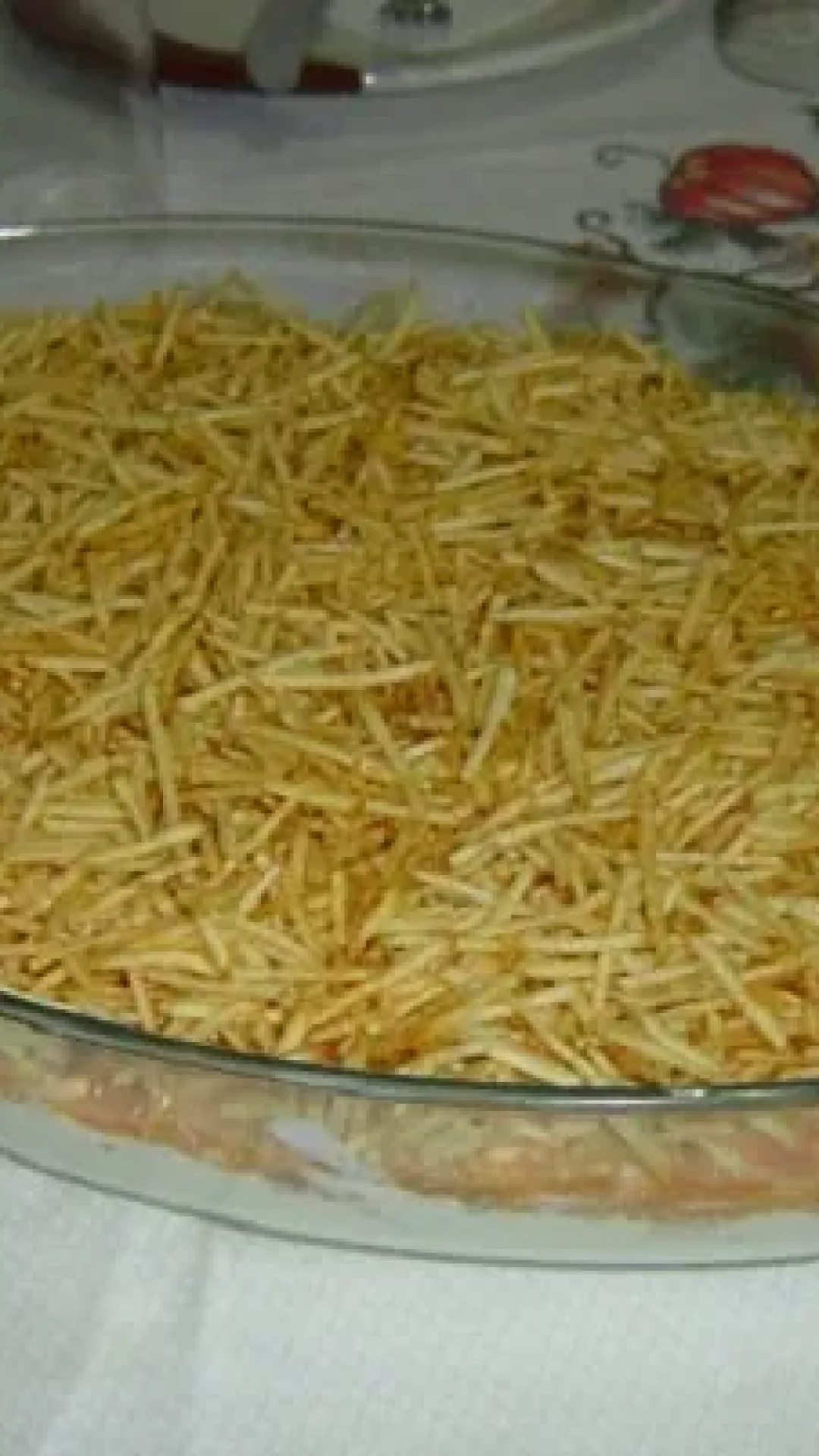 Torta de Frango com Batata Palha